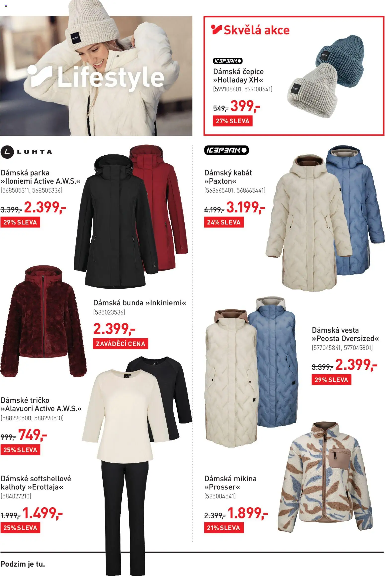 Intersport leták Leták in Česko