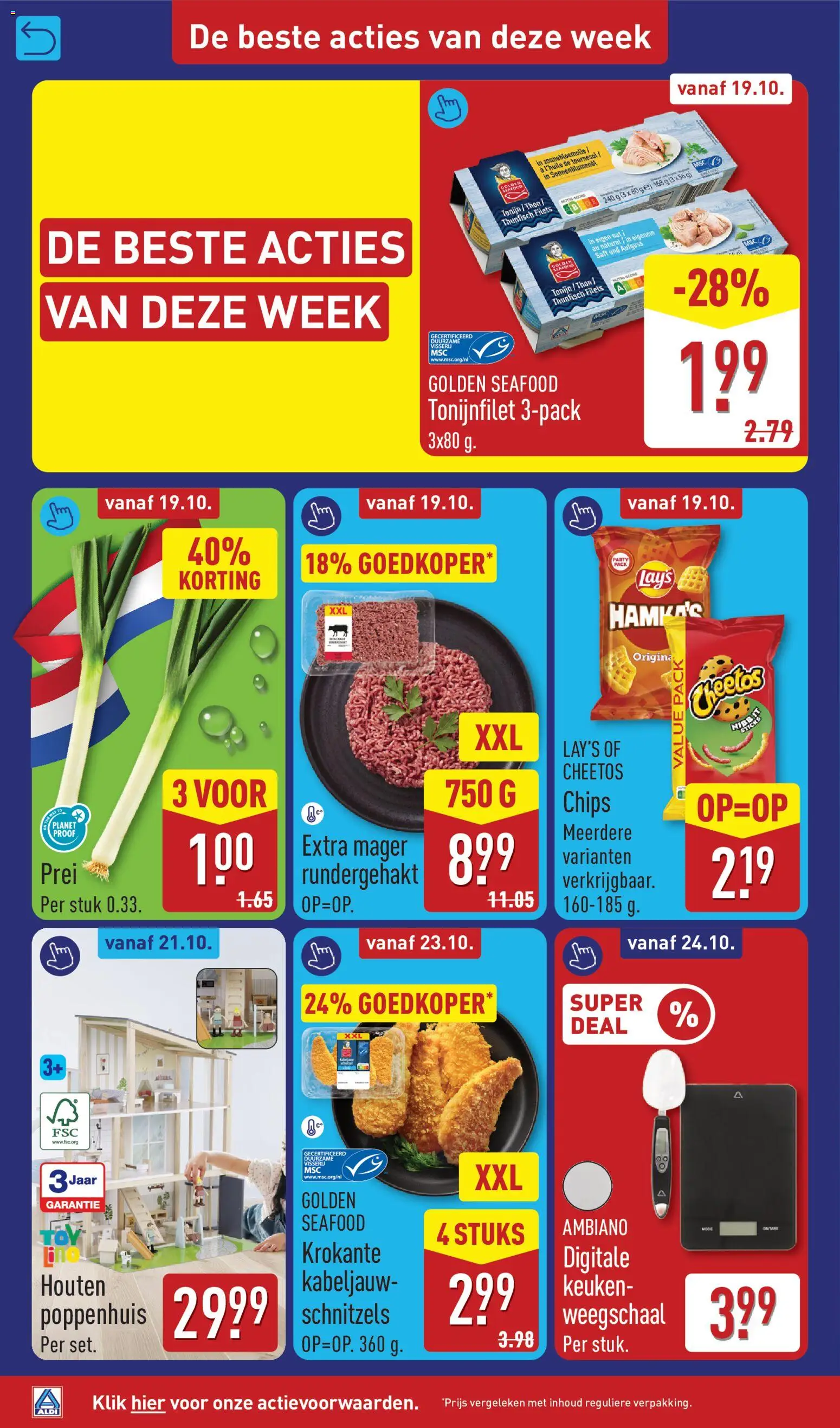Aldi folder Folder in Nederland