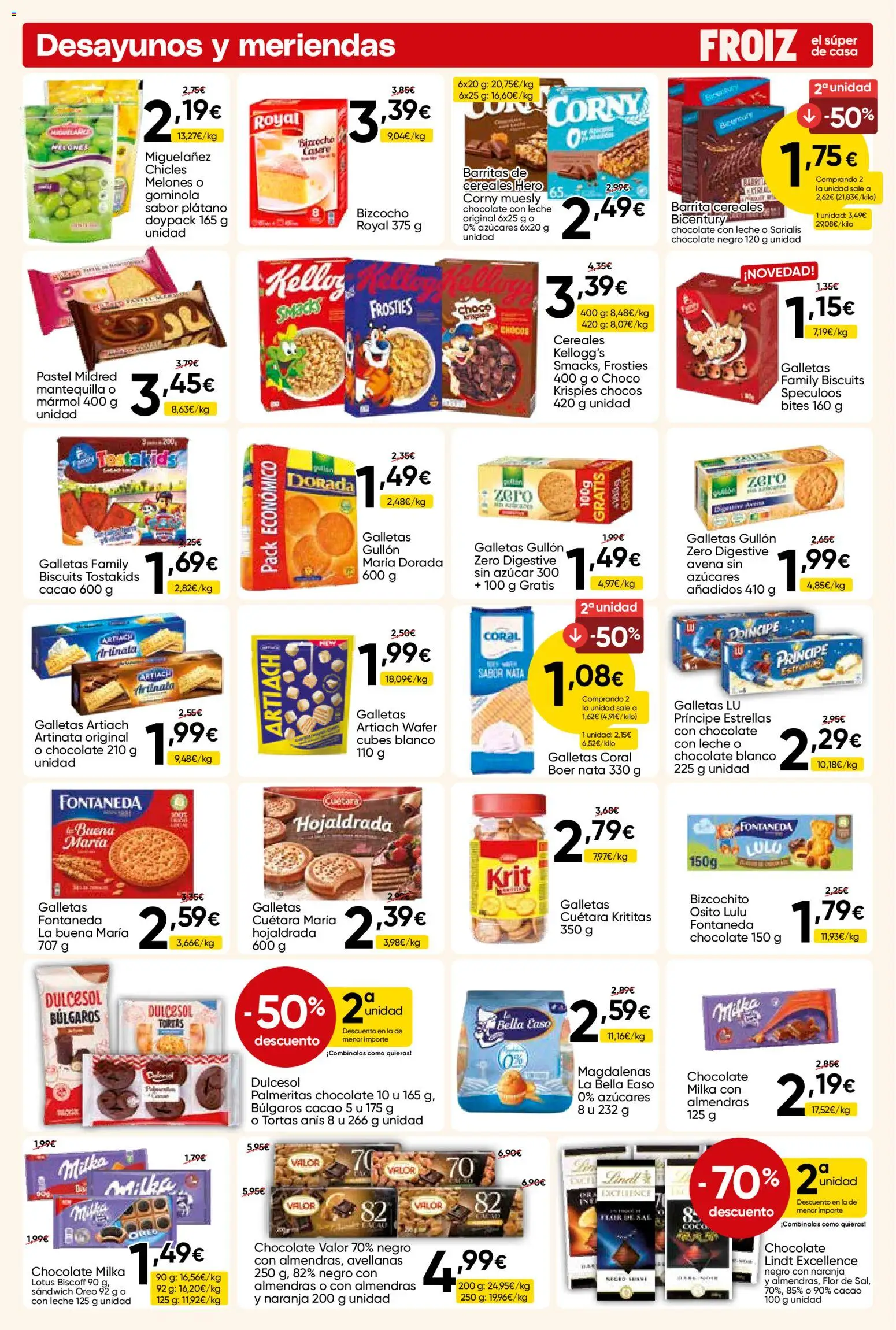 Froiz folleto Folleto in España