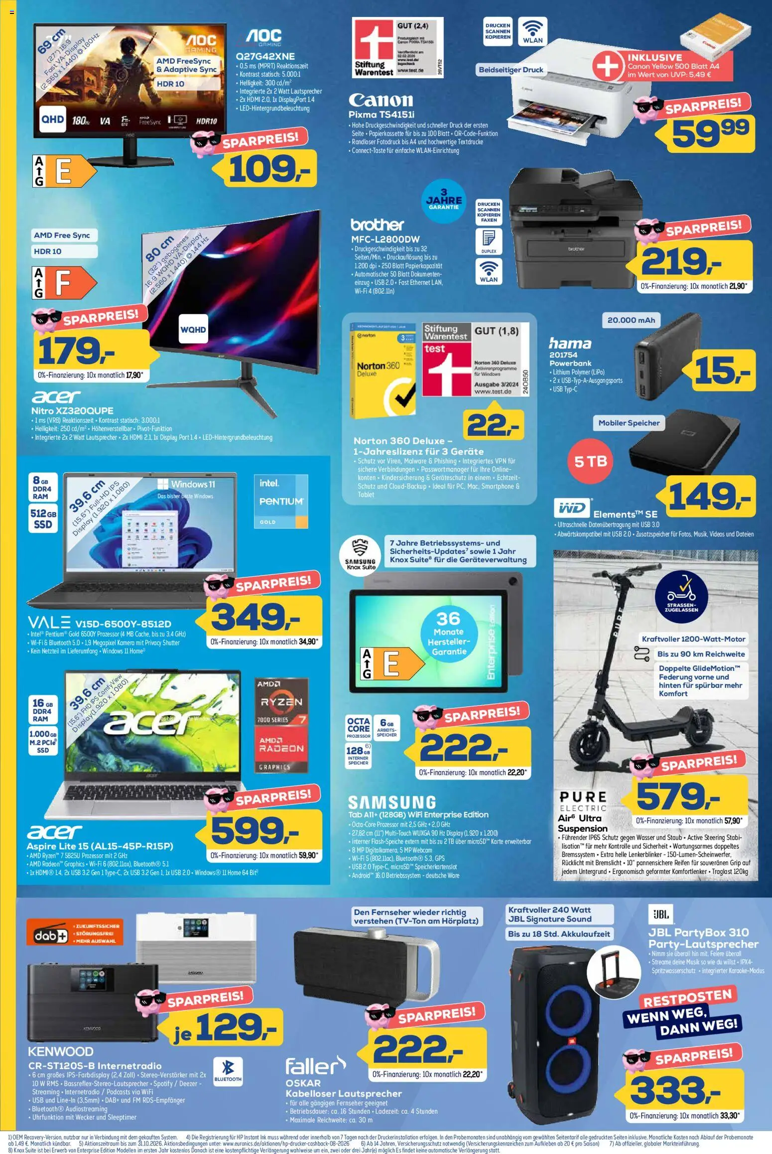 Euronics Prospekt Prospekt in Deutschland