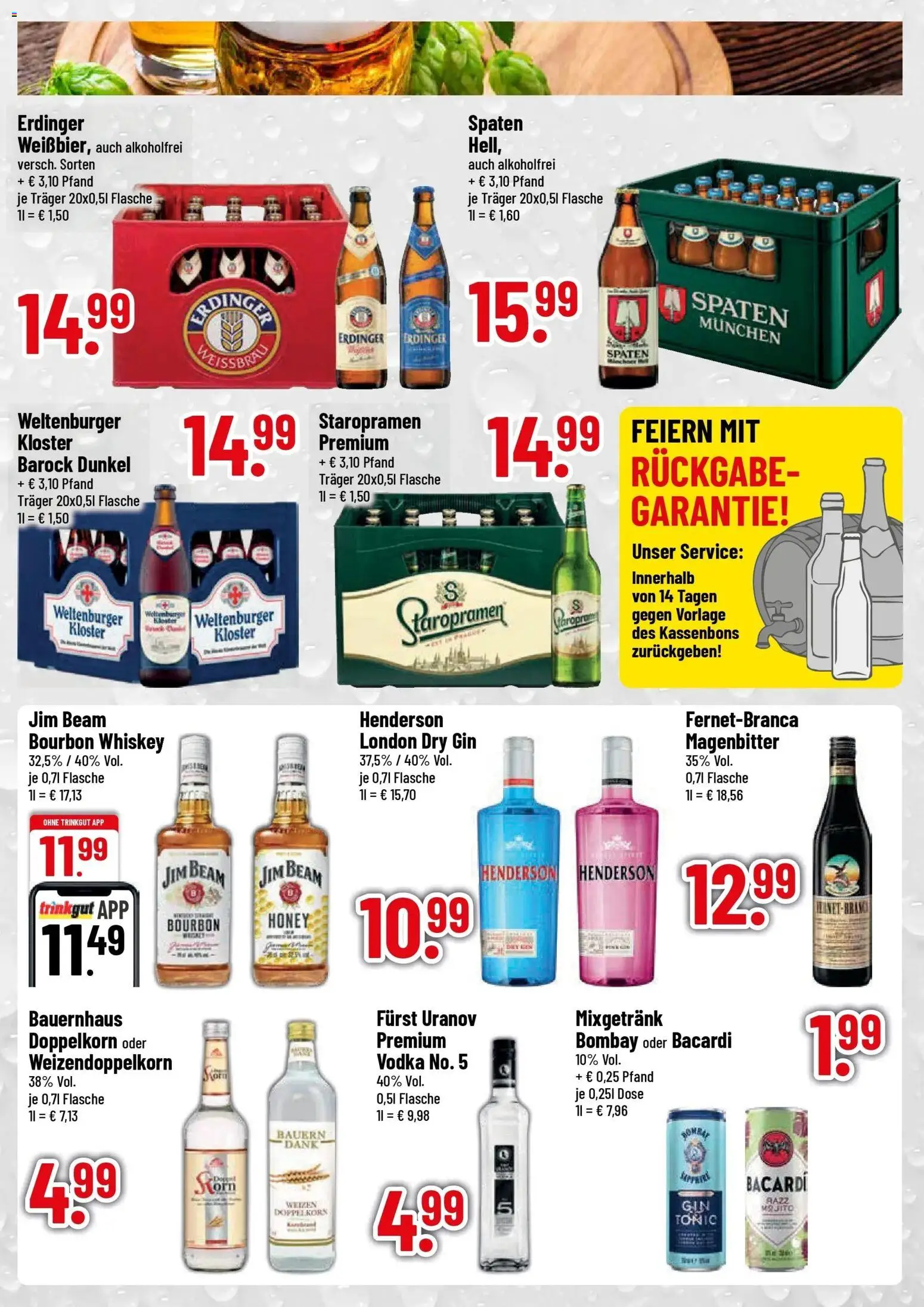 Trinkgut Prospekt Prospekt in Deutschland