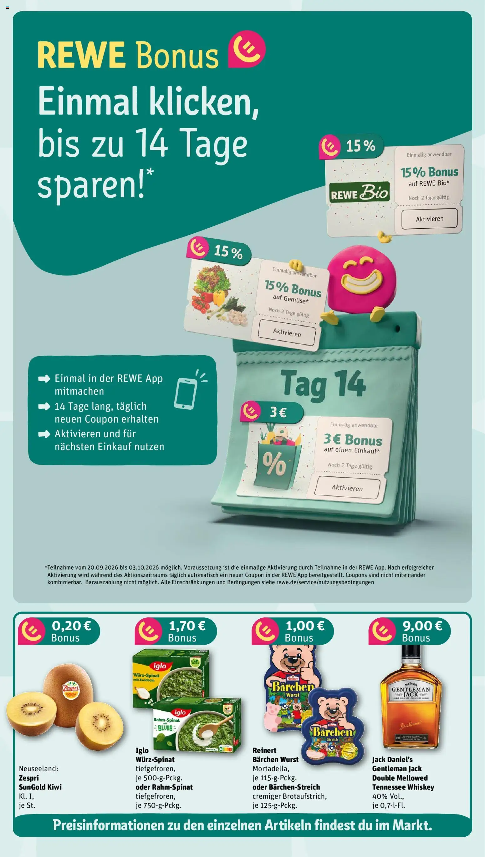 Rewe Prospekt Prospekt in Deutschland