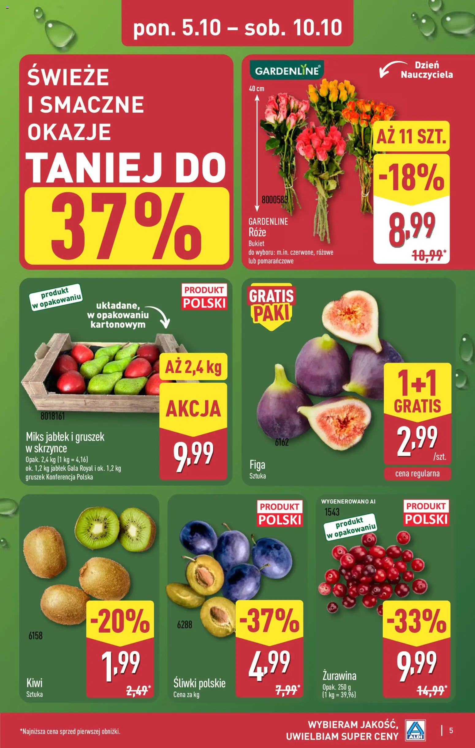Aldi gazetka Gazetka in Polska