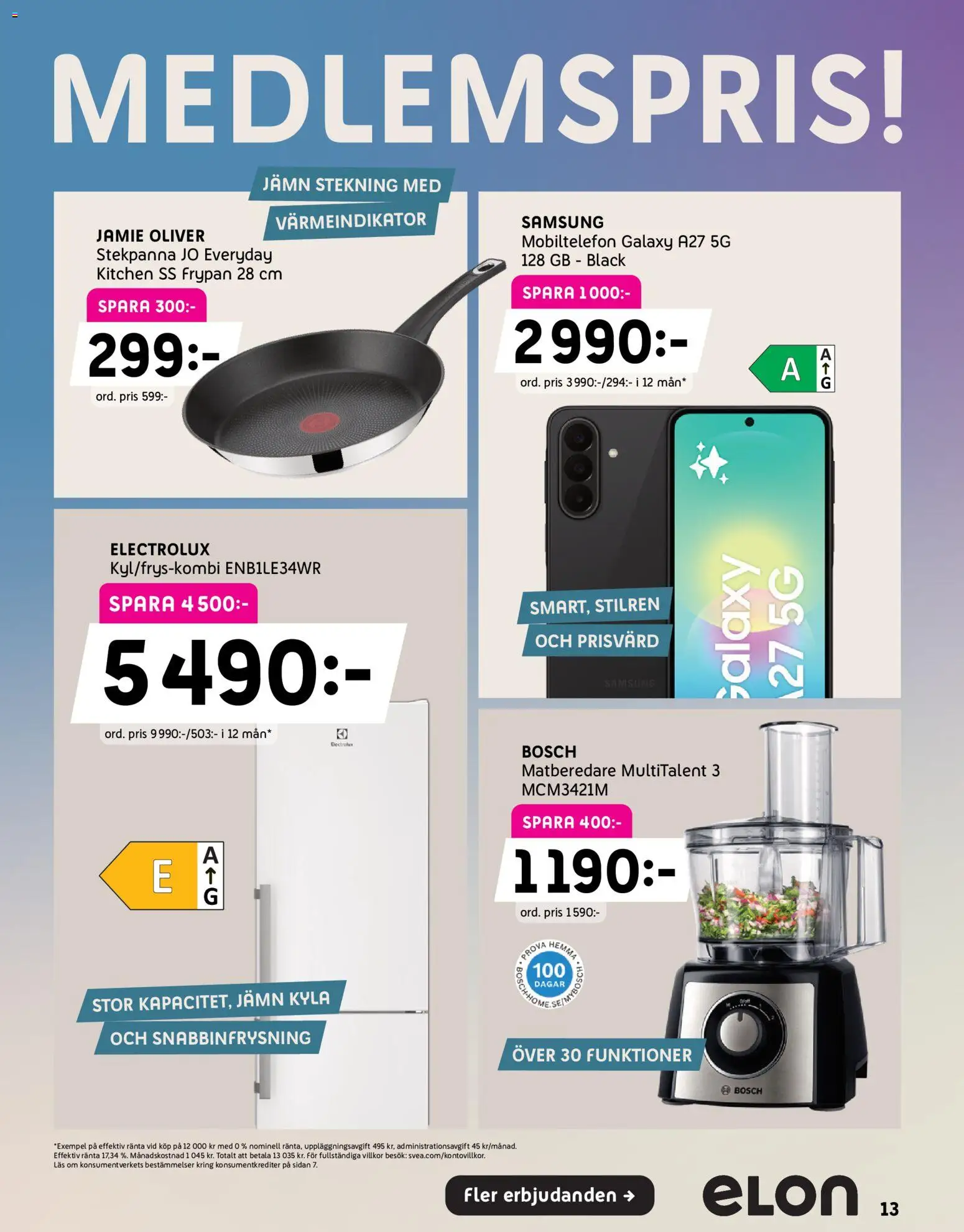 Elon erbjudanden Reklamblad in Sverige