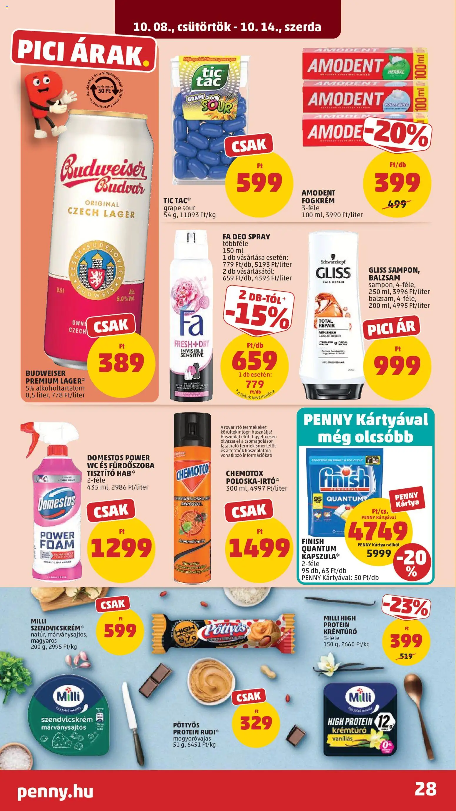 PENNY akciós újság Akciós újság in Magyarország