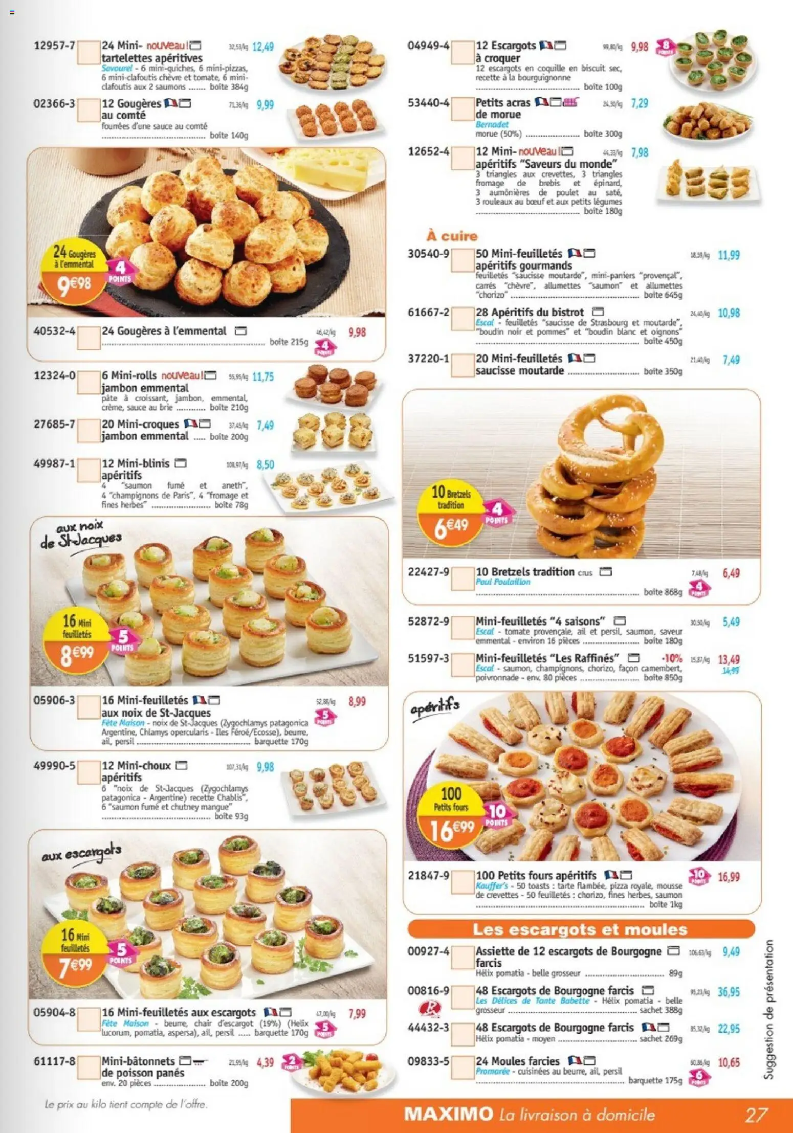 Maximo catalogue Catalogue in France