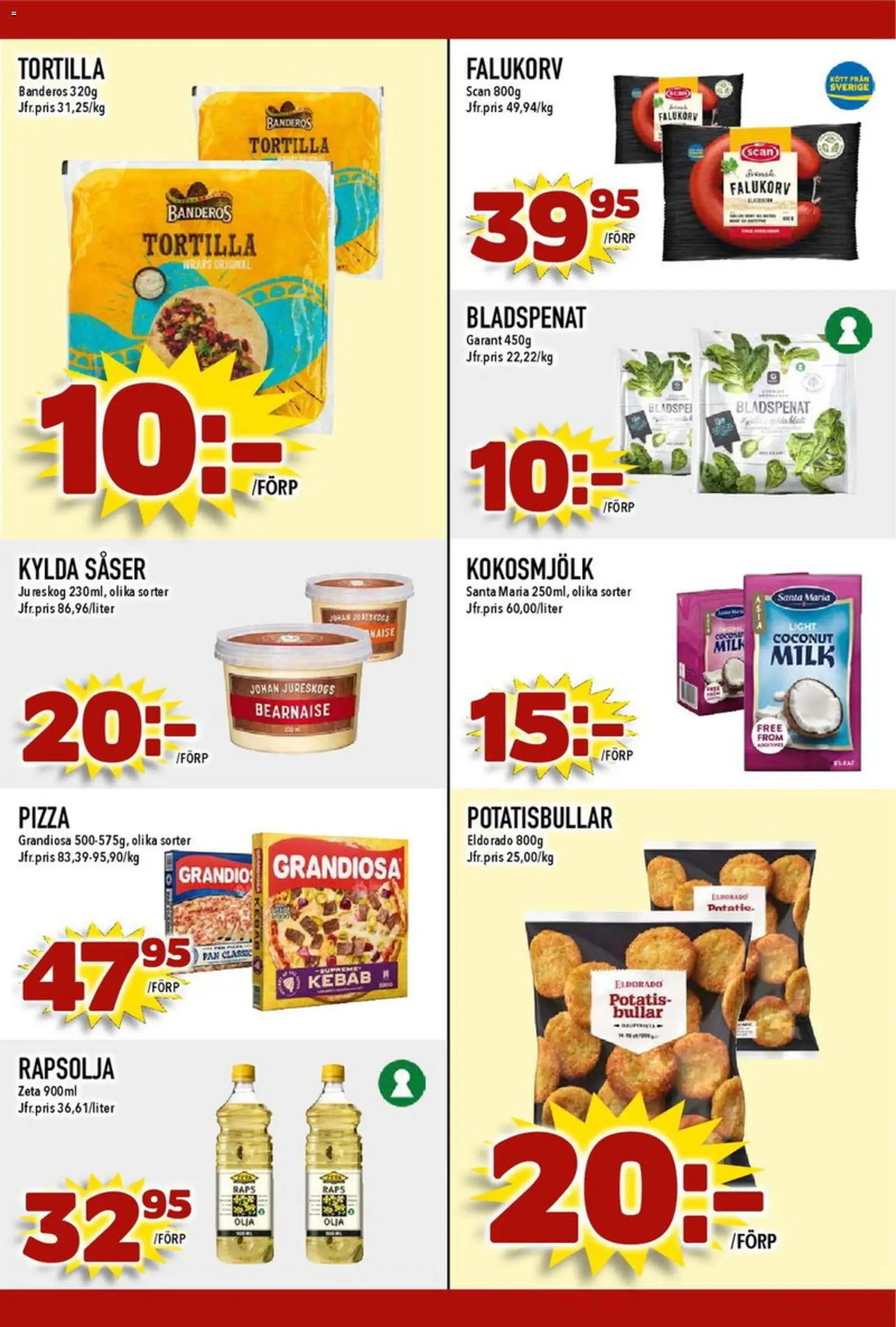 Matdax erbjudanden Reklamblad in Sverige