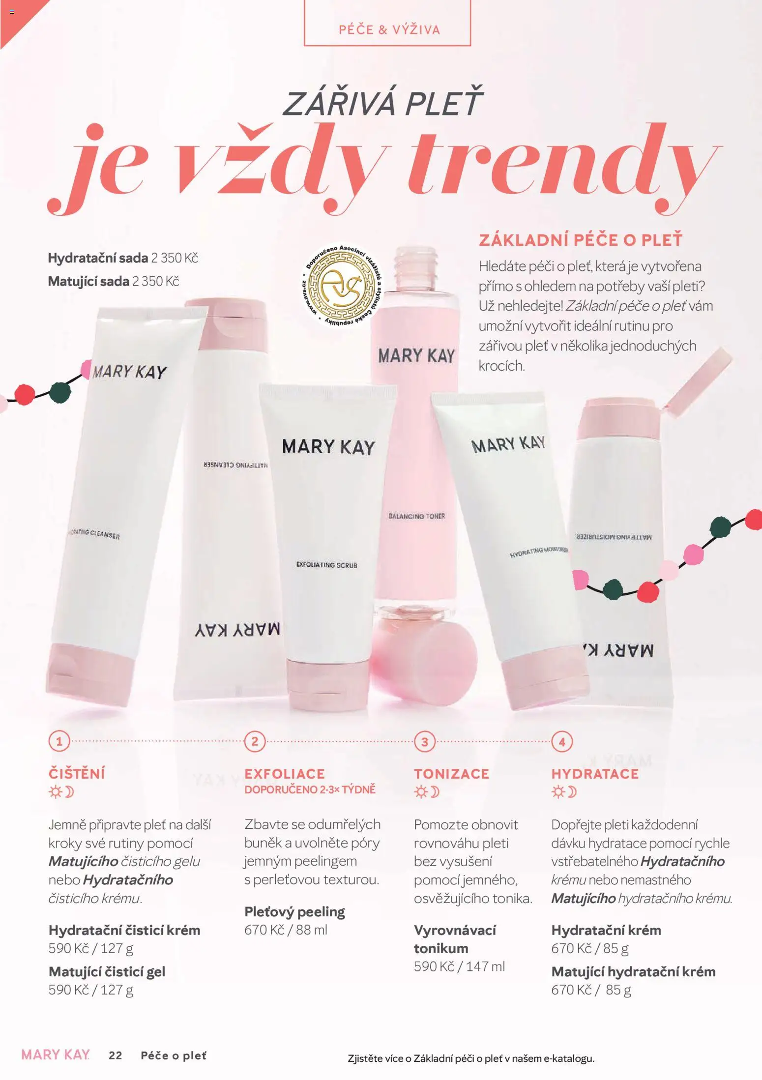 Mary Kay kniha o kráse Leták in Česko