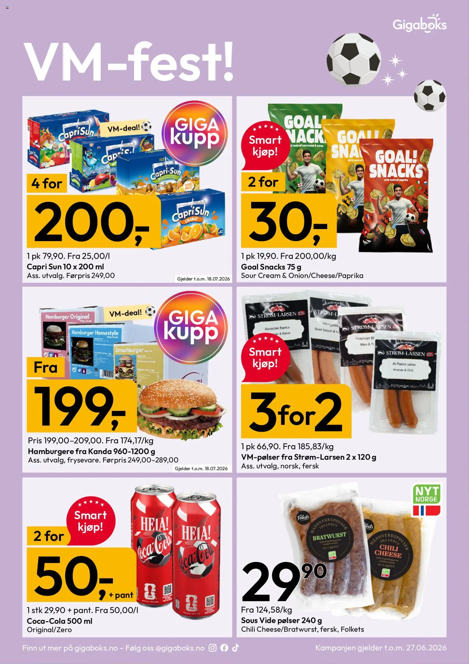 Nye » Gigaboks kundeavis « er nå online. Se alle Julitilbud på mobilen og spar! | Norge