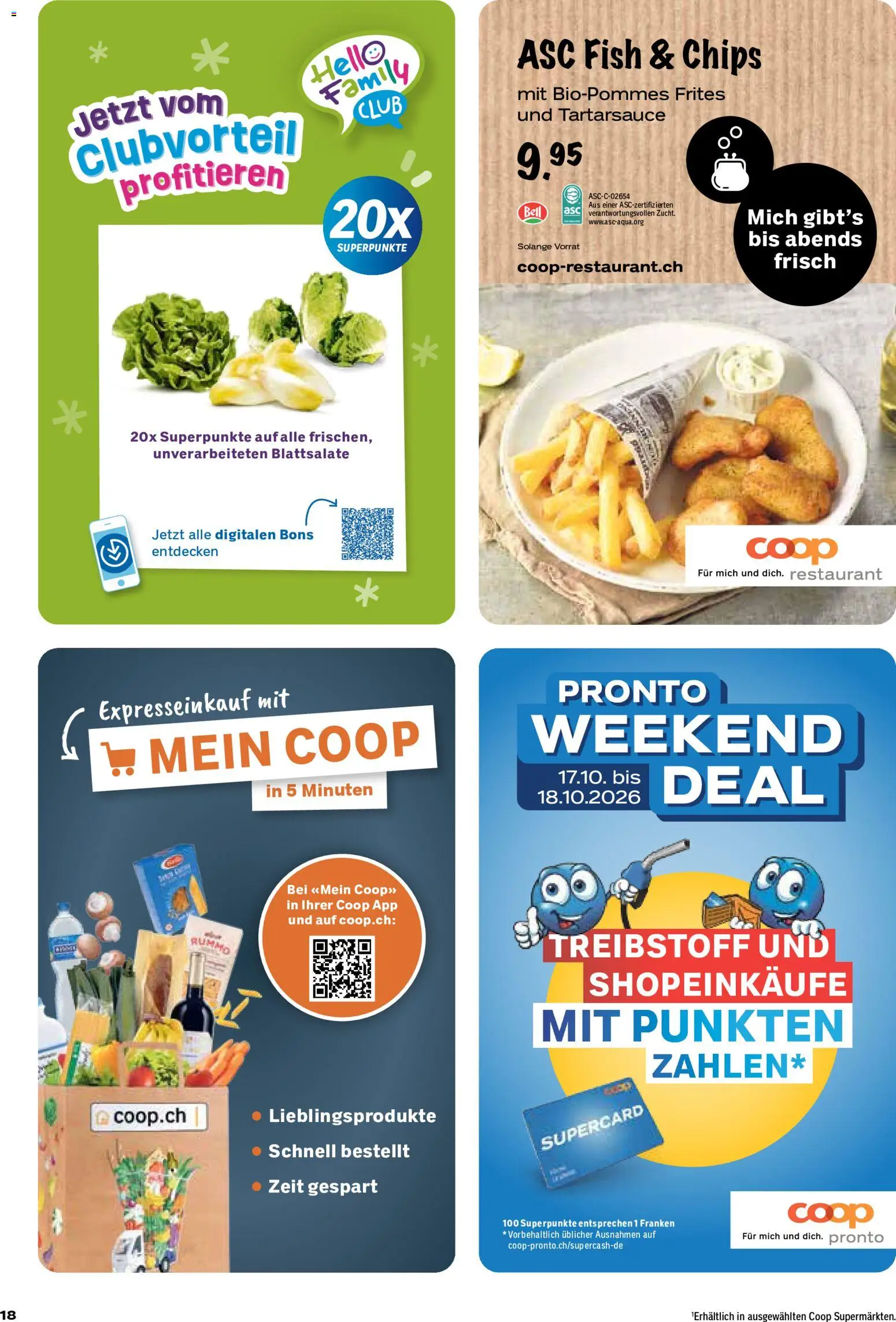 Coop aktionen Prospekt in Schweiz