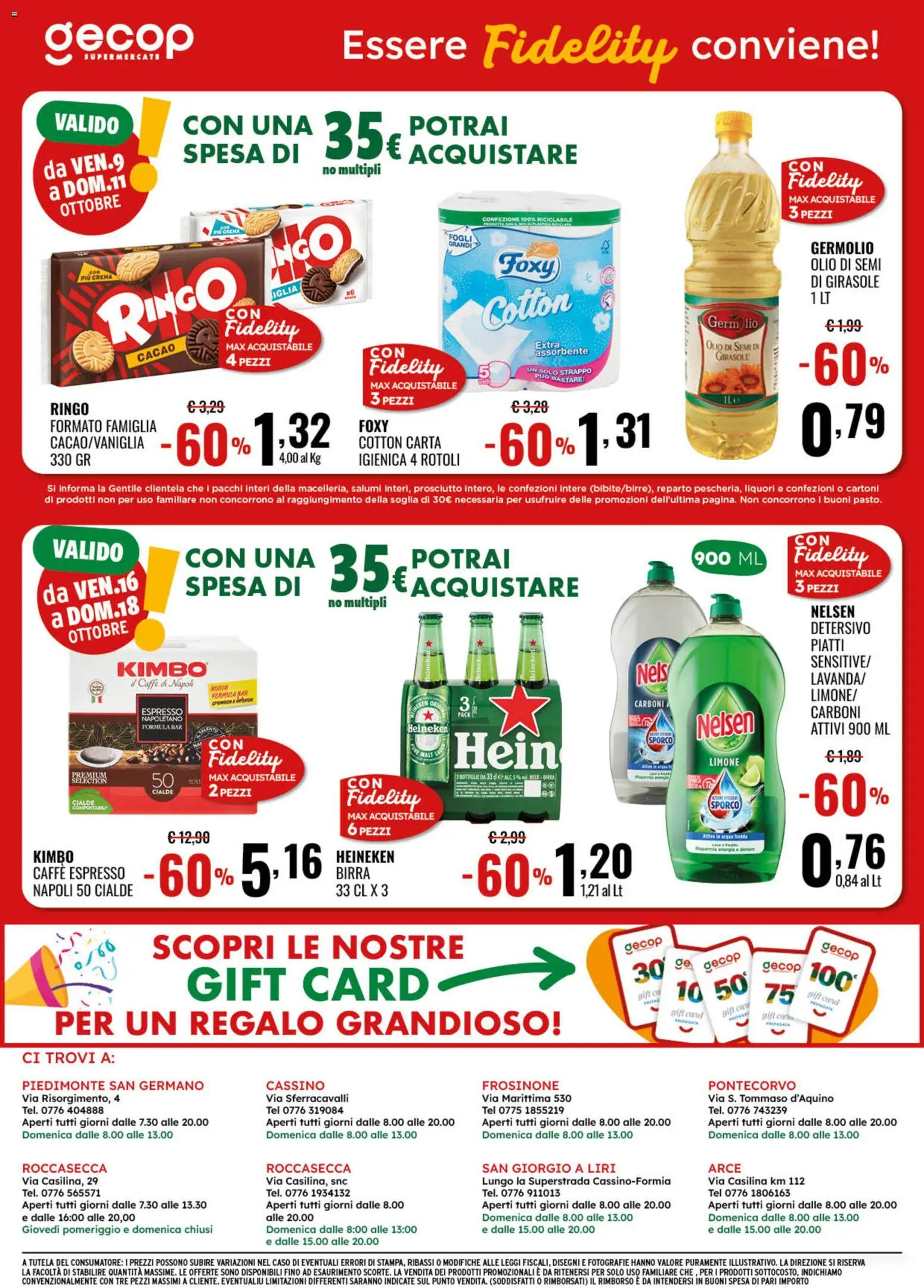 GECOP volantino Volantino in Italy