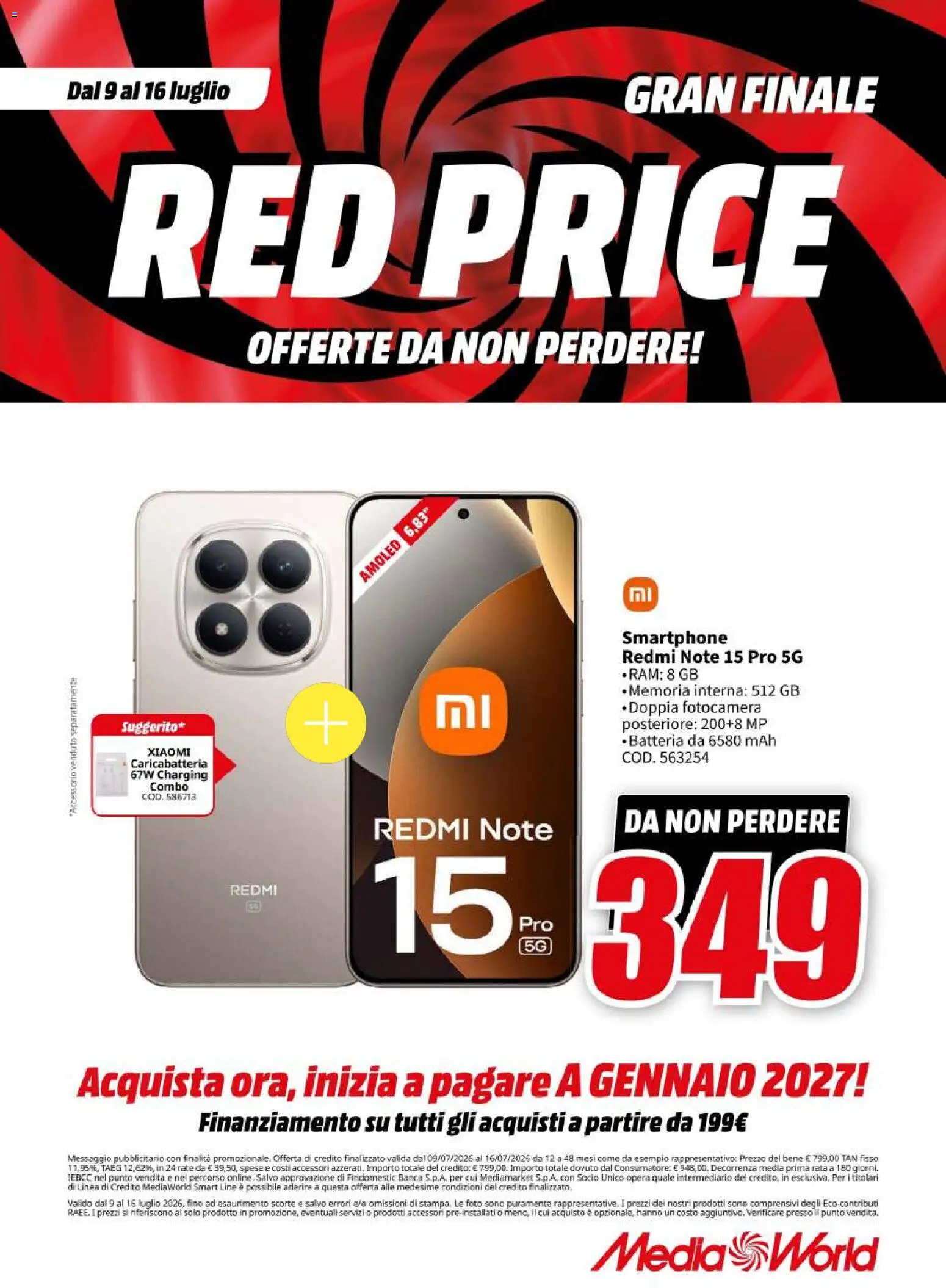 📣 Volantino Media World dal 📅 09/07/2026 - Scopri le offerte ora!🔥 | Italy