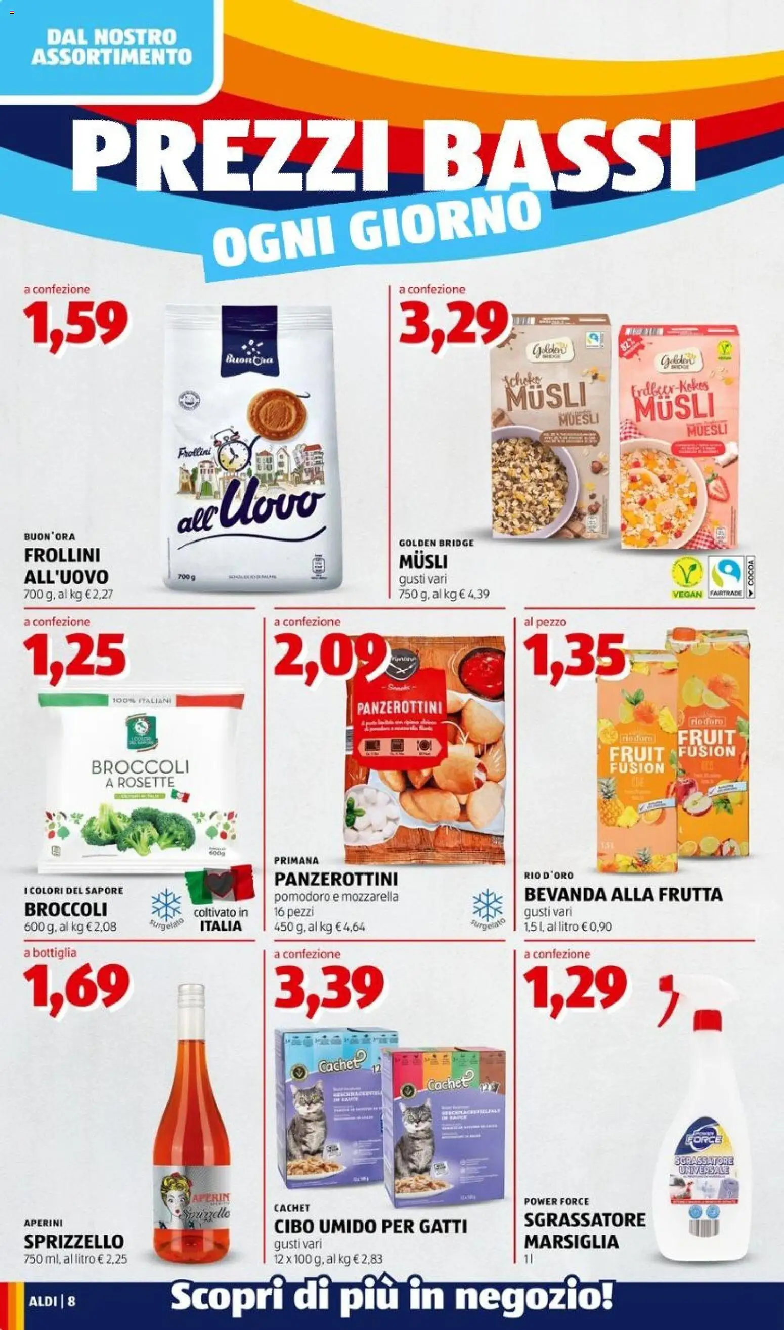 Aldi volantino Volantino in Italy