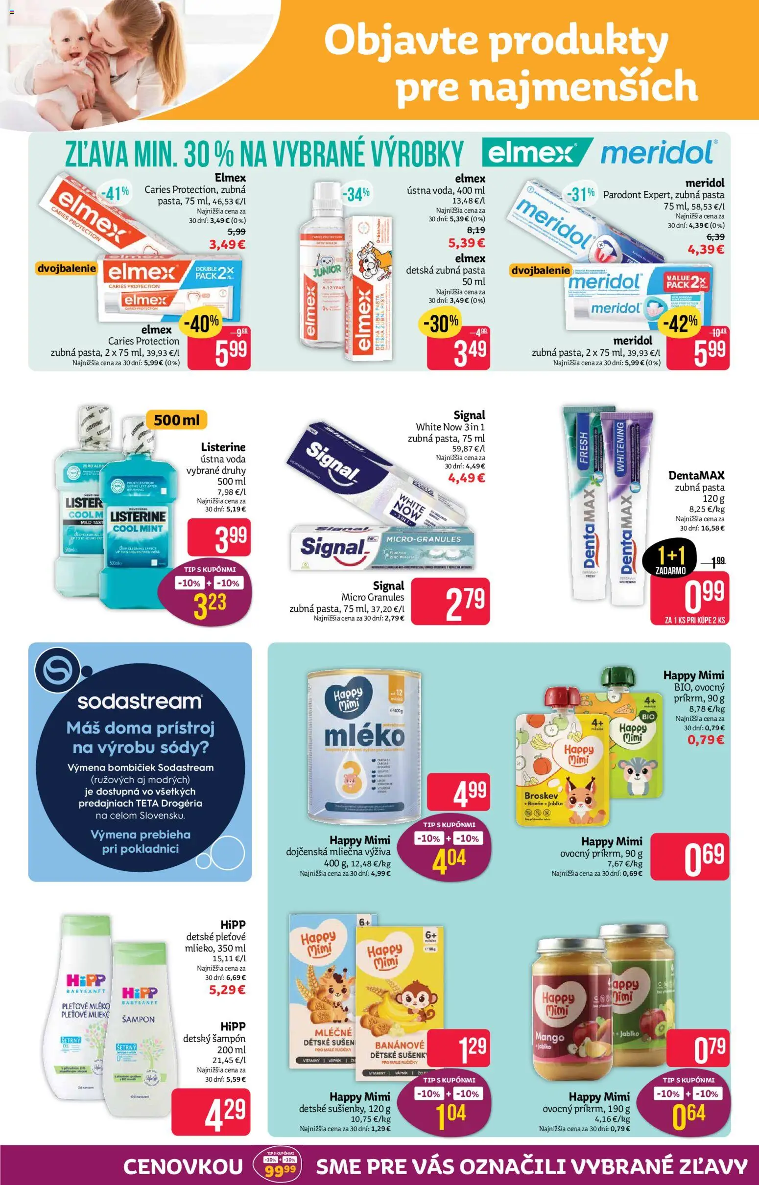 Teta drogerie leták Leták in Slovensko