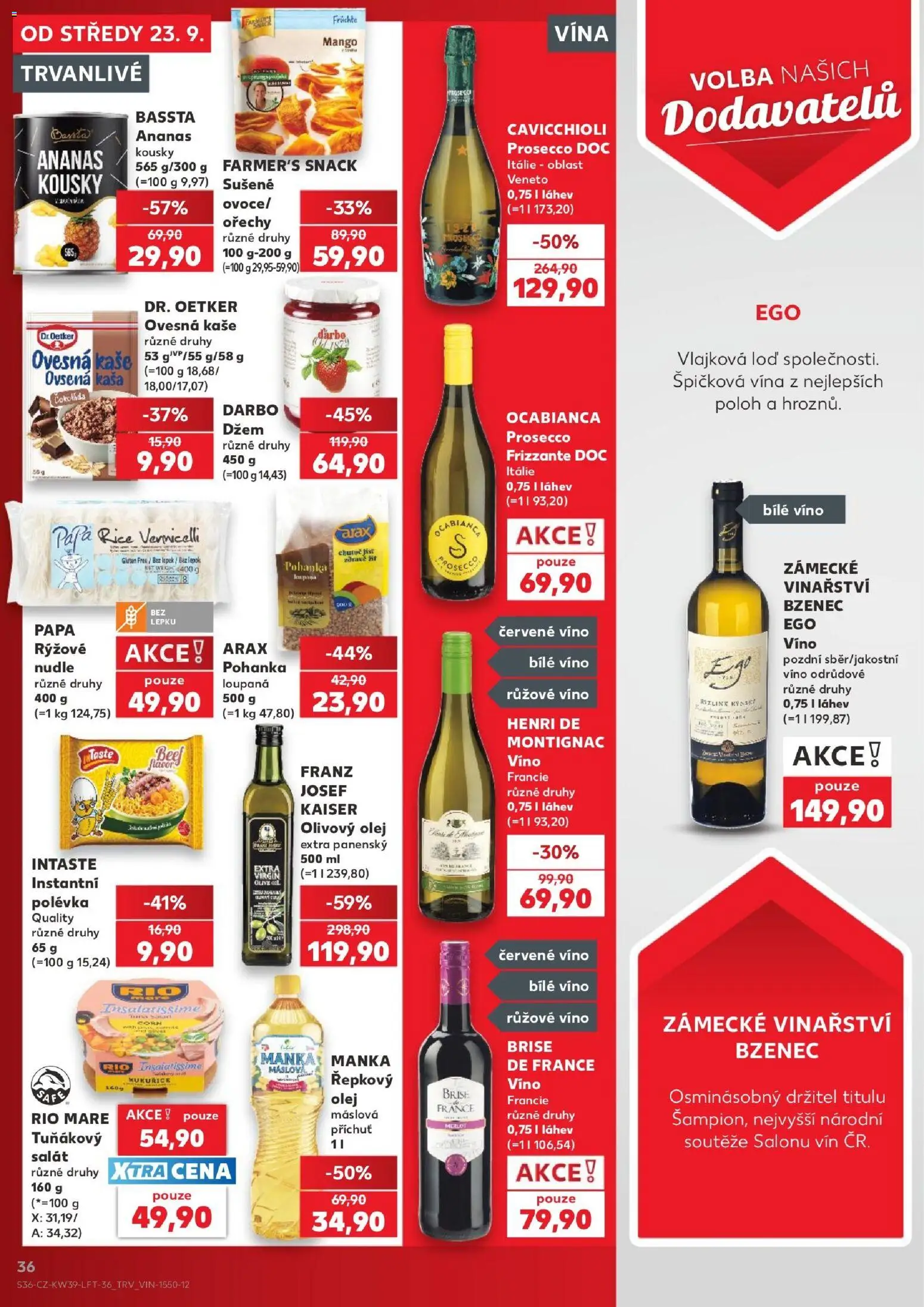 Kaufland leták Leták in Česko