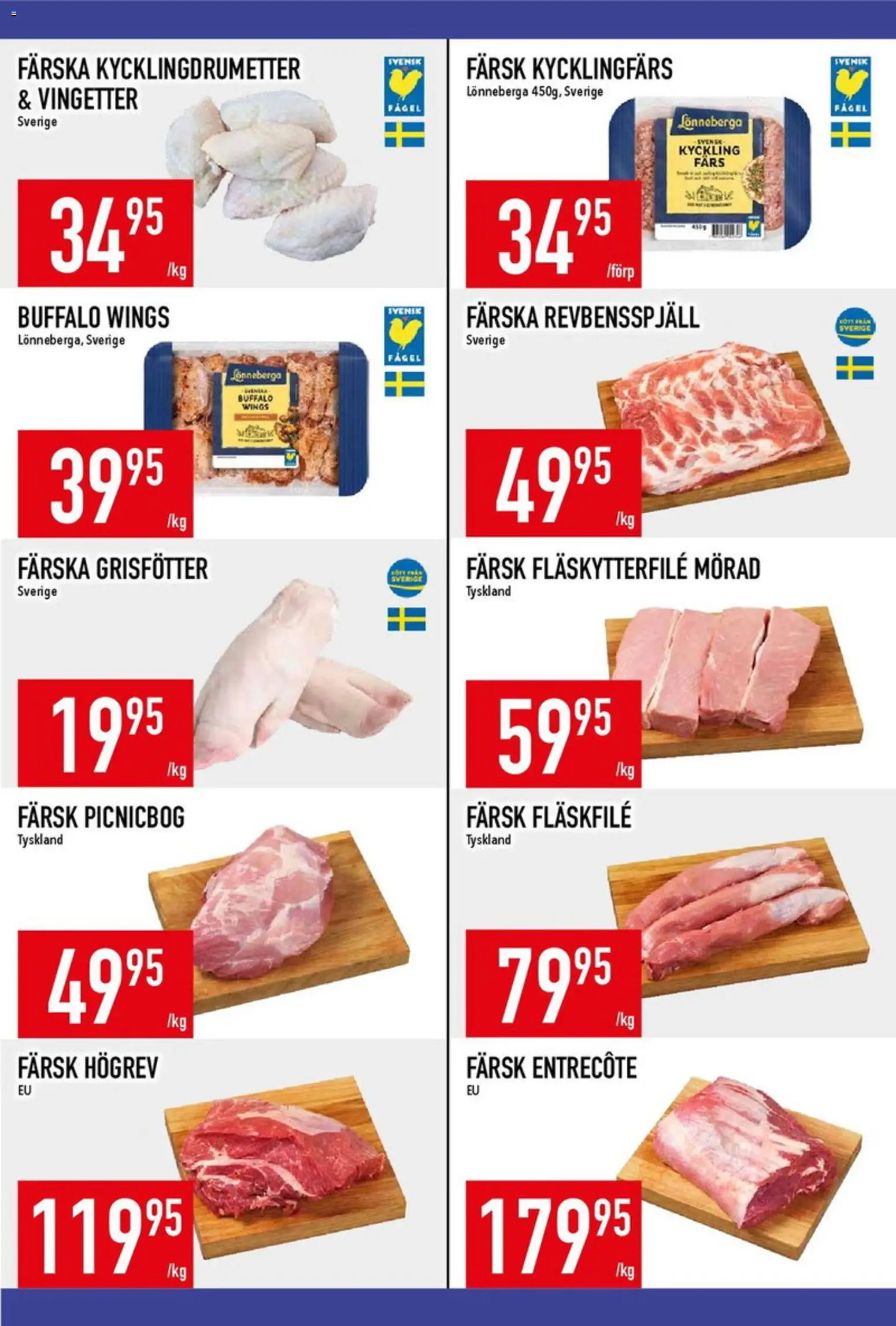Matdax erbjudanden Reklamblad in Sverige