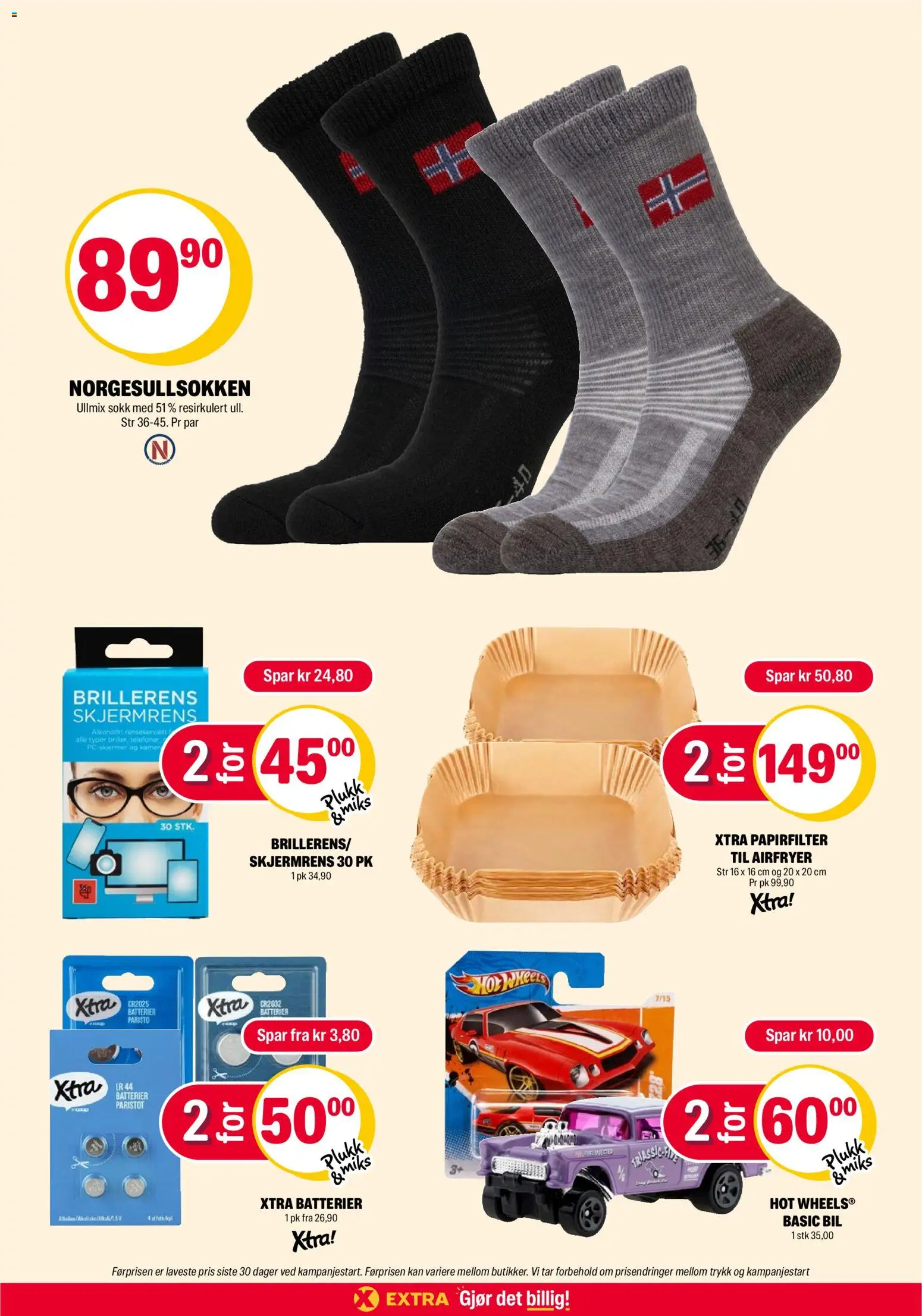 Coop Extra kundeavis Kundeavis in Norge