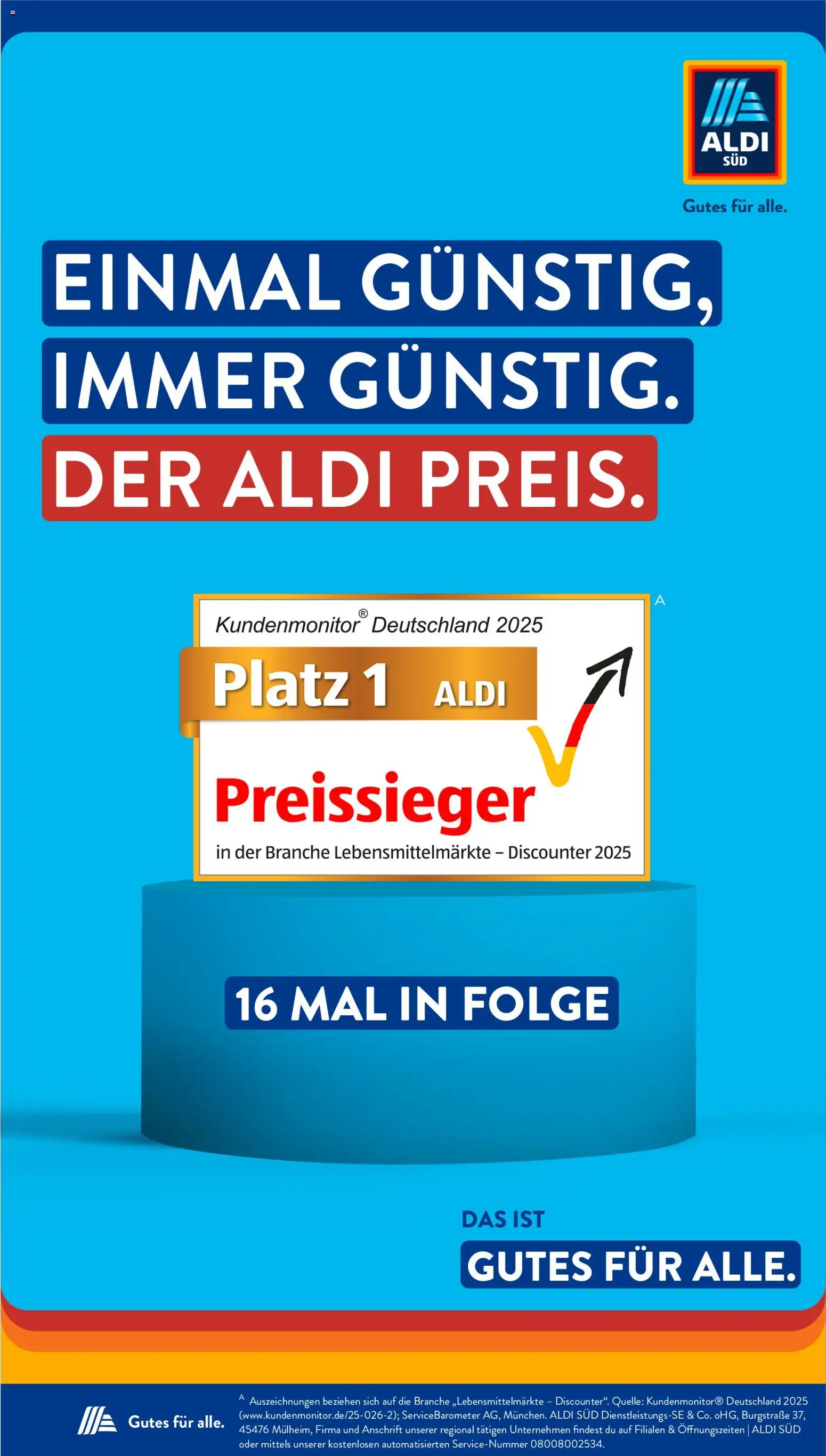 Aldi Süd Prospekt | 06.07.2026 | Wie erhält man einen begrenzten Rabatt? | Deutschland