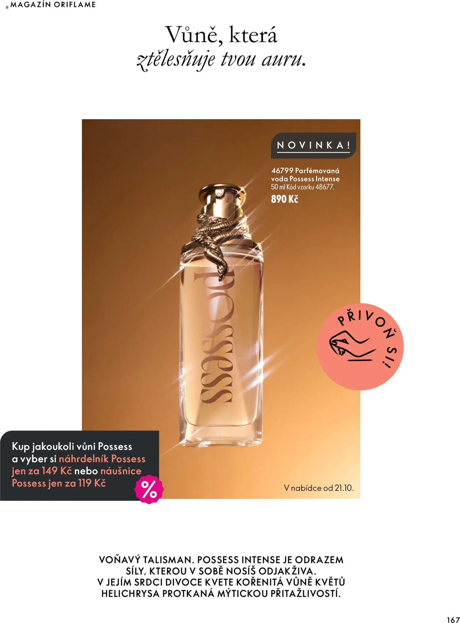 Oriflame katalog Novage+ Proceuticals Leták in Česko