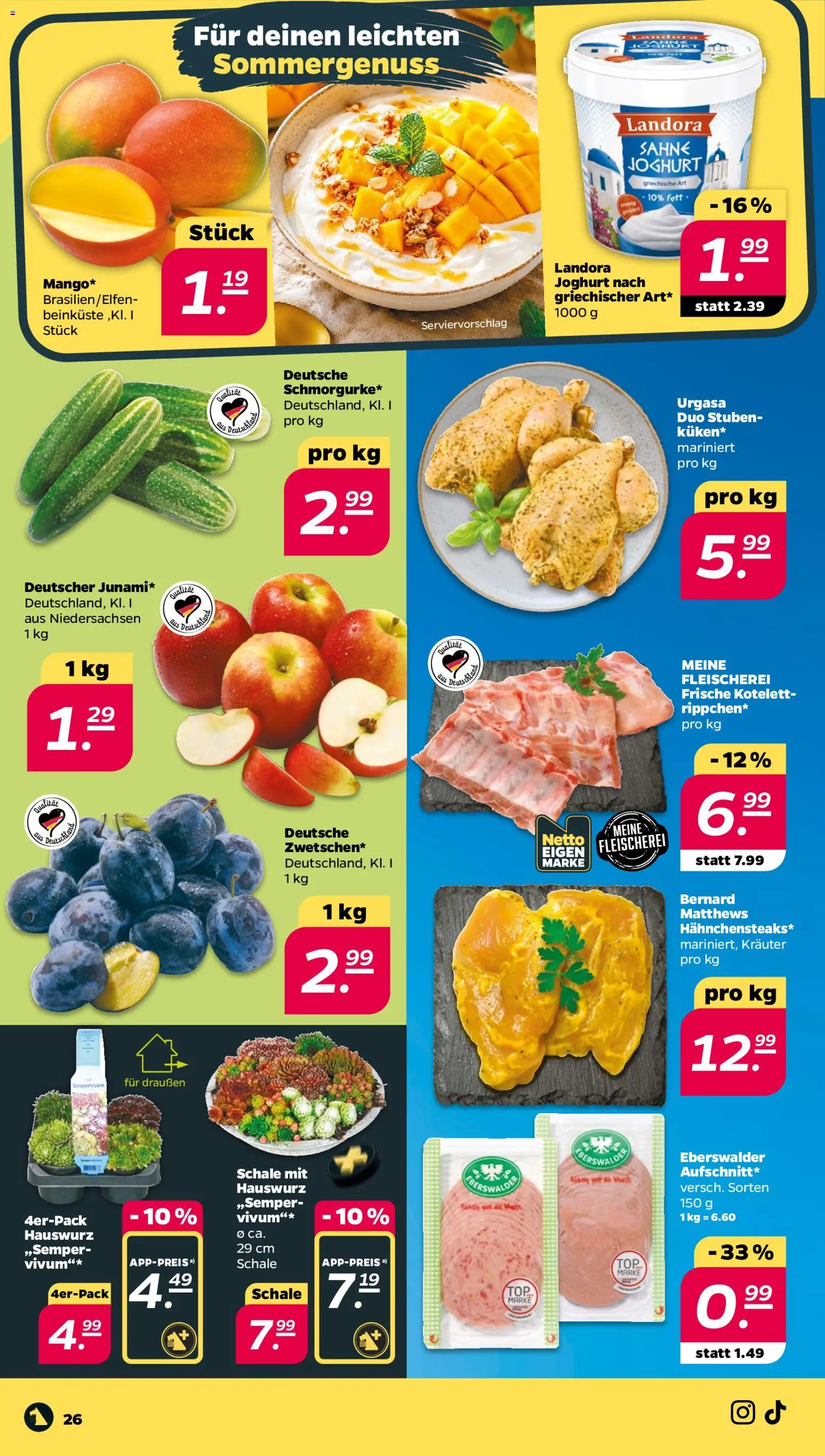Netto Prospekt | 06.07.2026 | Wie erhält man einen begrenzten Rabatt? | Deutschland