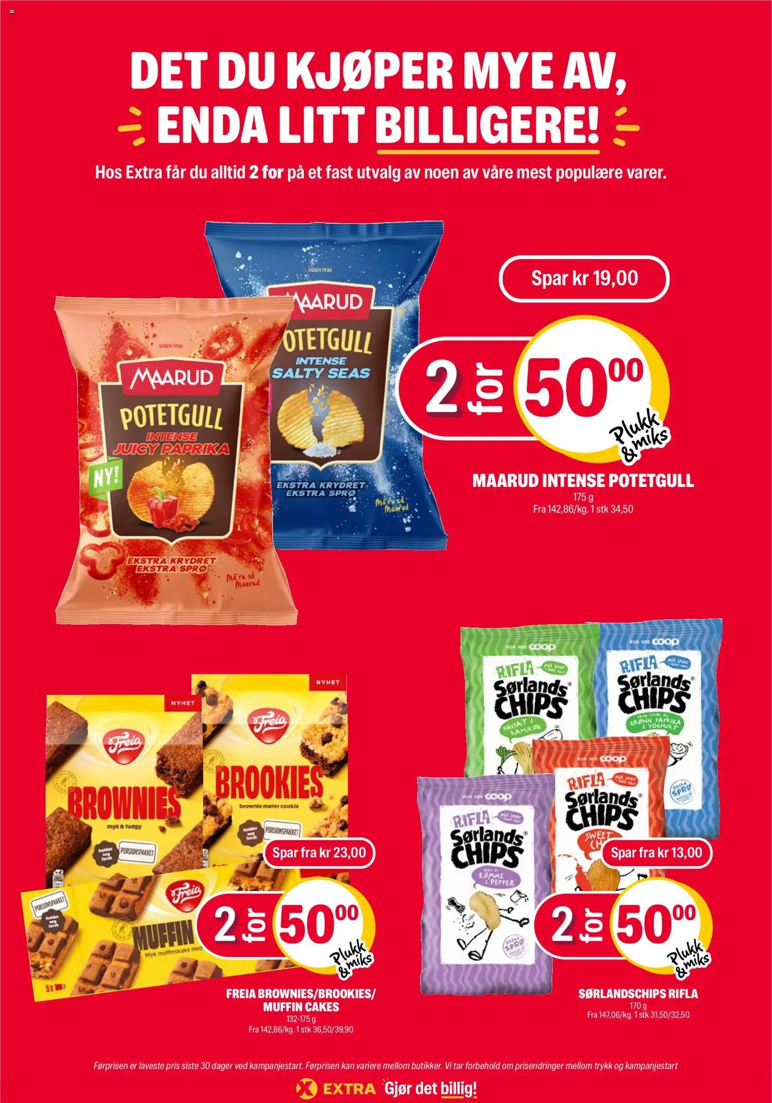 Coop Extra kundeavis Kundeavis in Norge