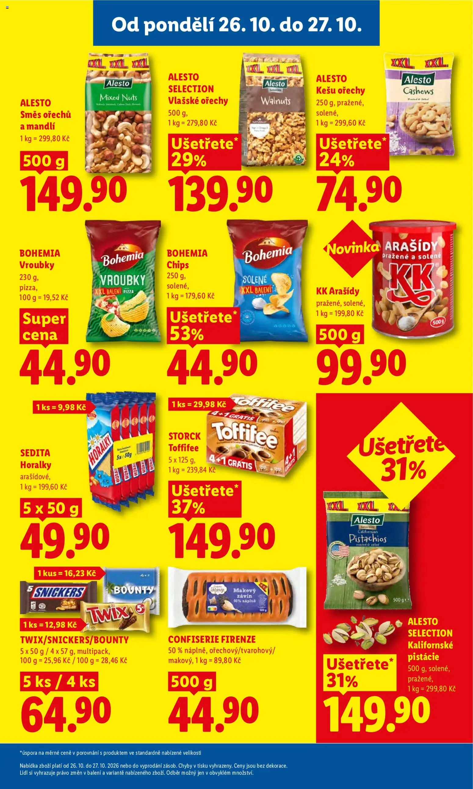 Lidl leták Leták in Česko