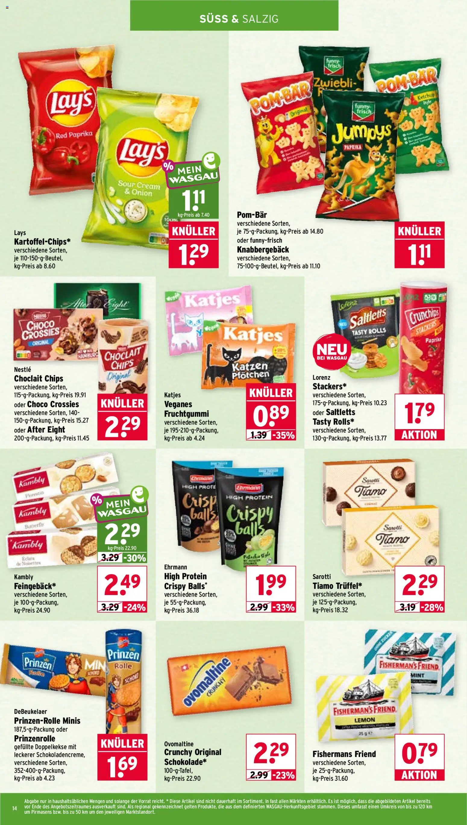 Wasgau Prospekt Prospekt in Deutschland