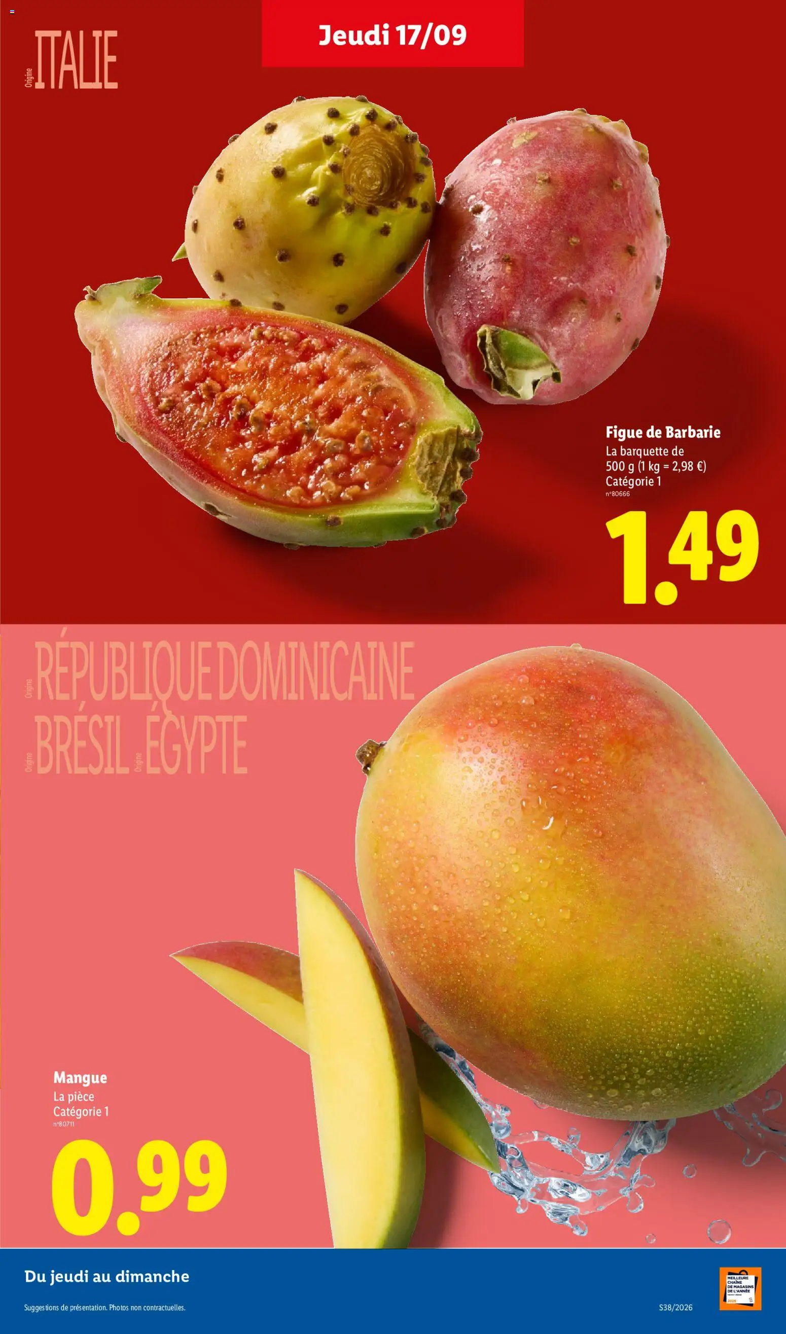 LIDL catalogue Catalogue in France