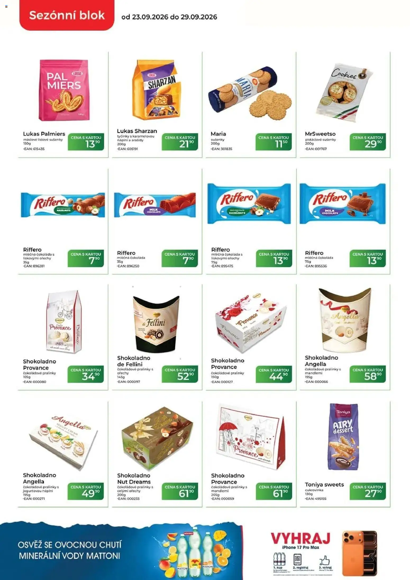 Tamda Foods leták Leták in Česko