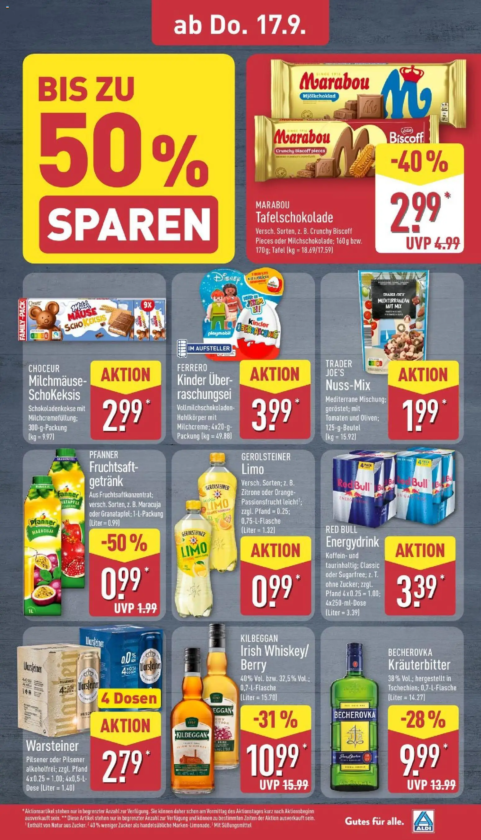 Aldi Prospekt Prospekt in Deutschland