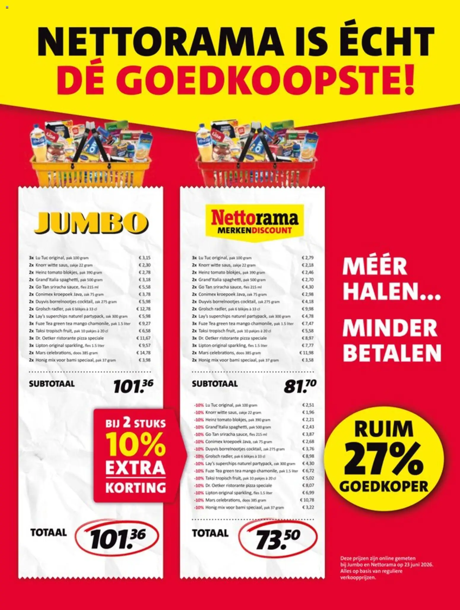 Nieuwe » Nettorama folder voor Juli « is er! Ontdek geweldige aanbiedingen en bespaar. | Nederland
