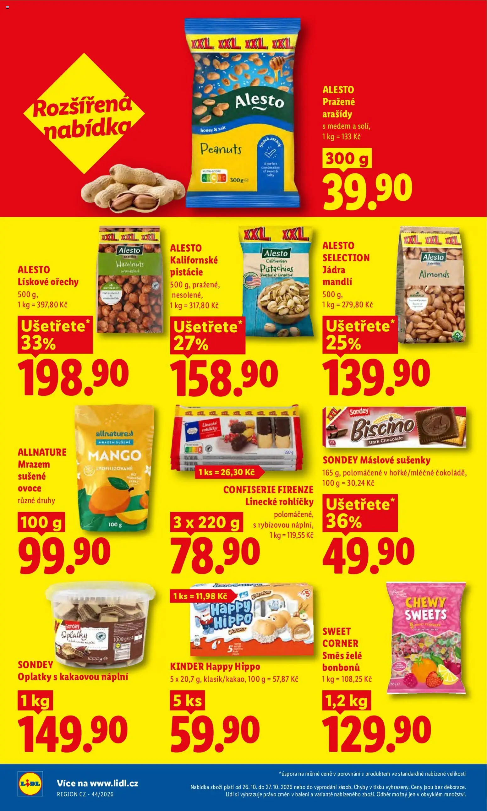Lidl leták Leták in Česko
