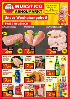 Wurstico Abholmarkt Wurstico Abholmarkt Flugblatt
