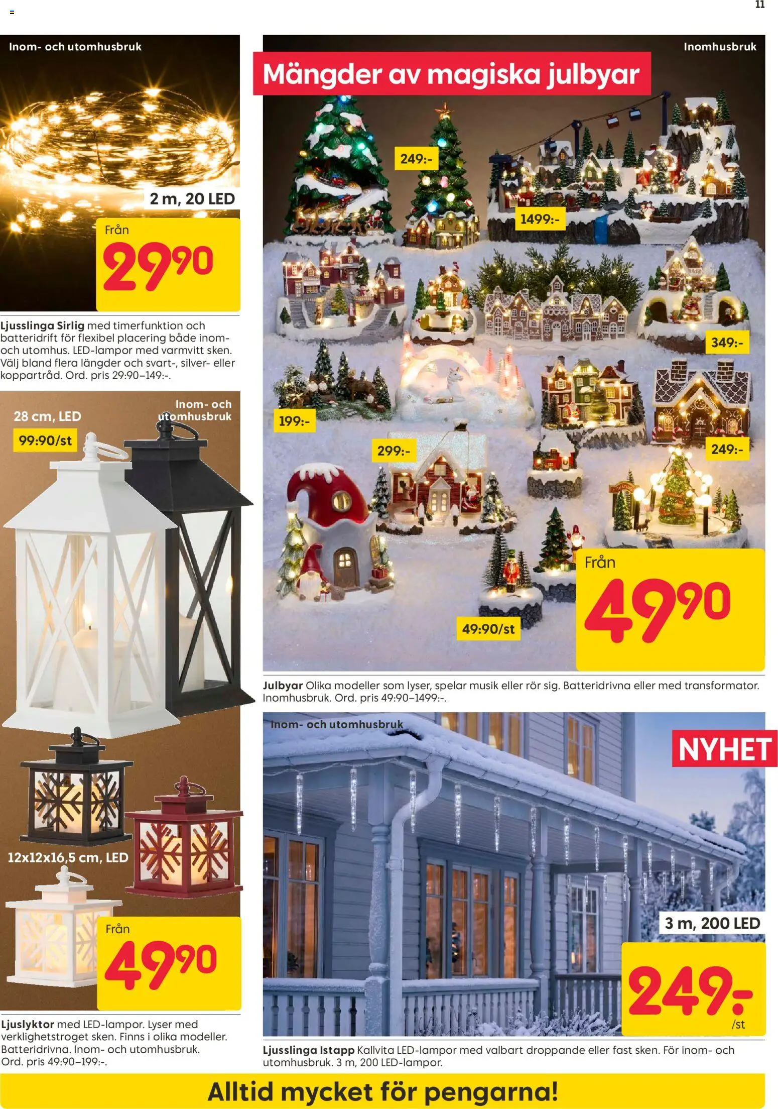 Rusta erbjudanden Reklamblad in Sverige