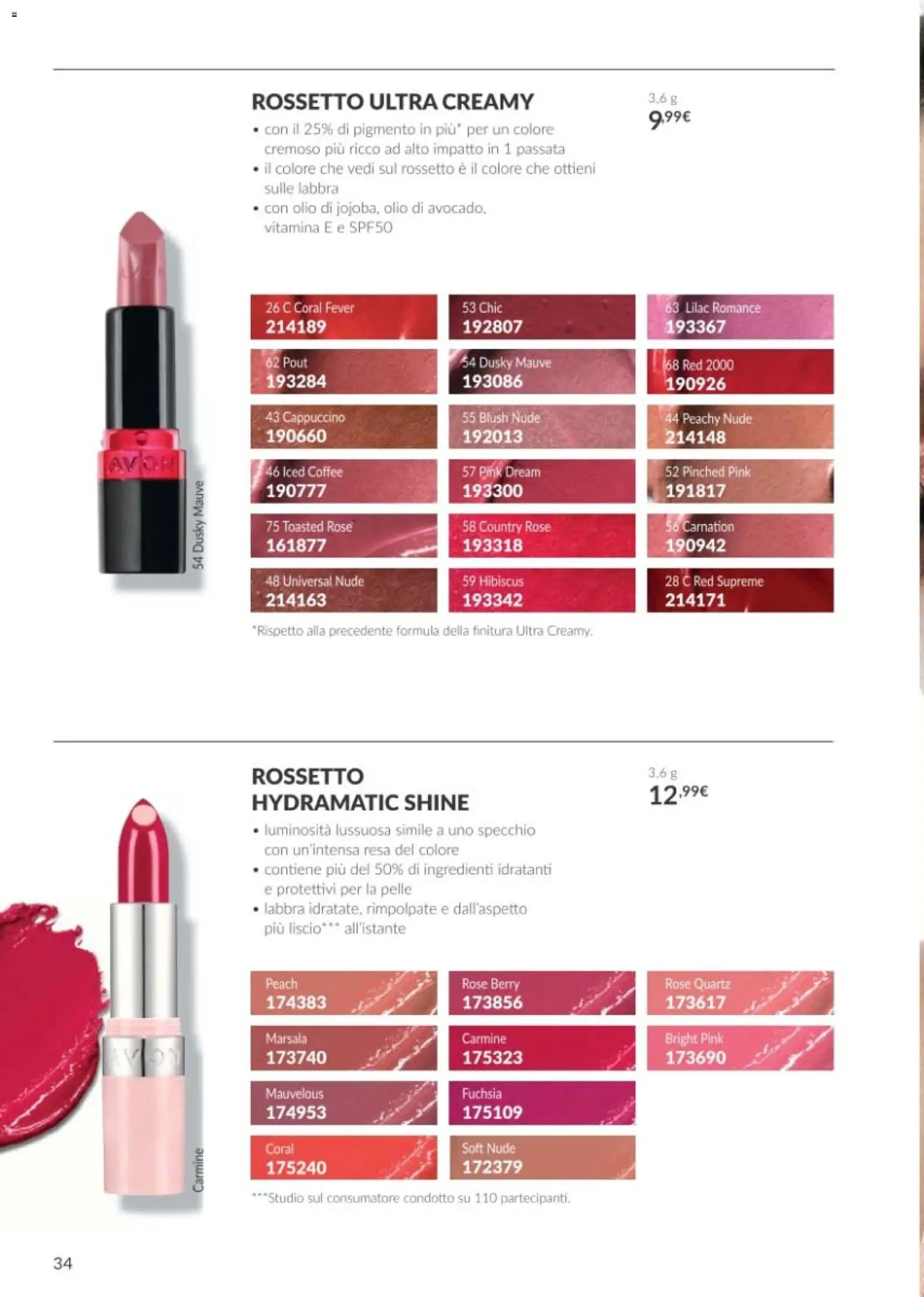 Avon catalogo - campagna 10/2026 Volantino in Italy