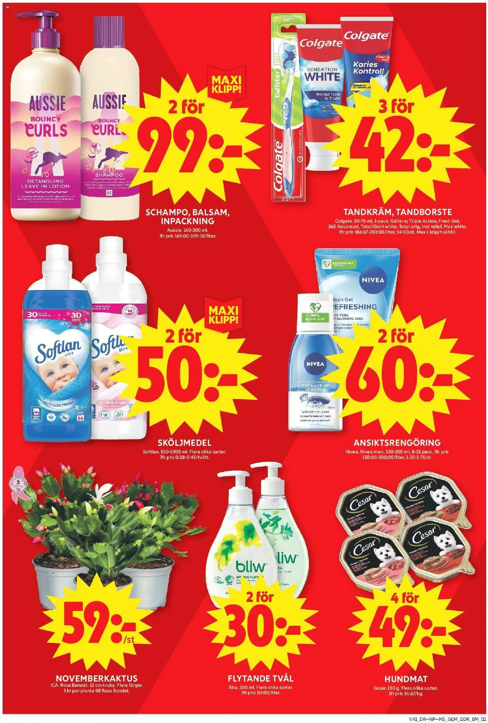 ICA Maxi erbjudanden Reklamblad in Sverige