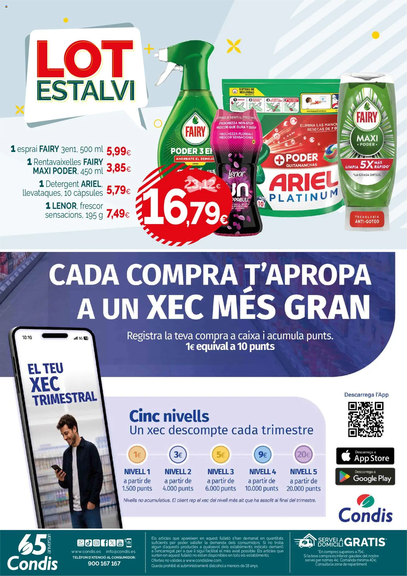 Condis - folleto Folleto in España
