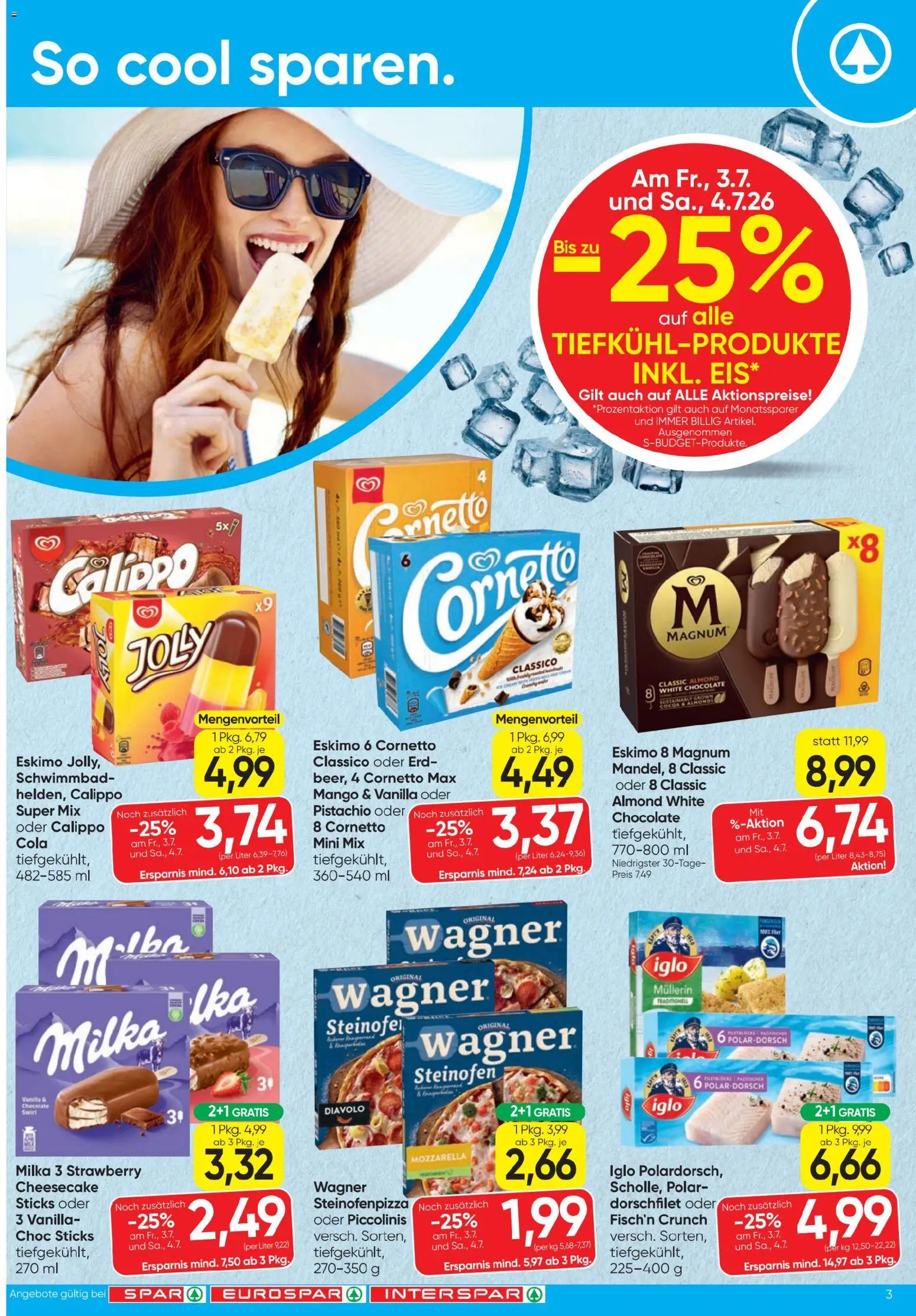 Jetzt sparen im Spar - Flugblatt 01.07.2026! Entdecken Sie die unschlagbaren Angebote | Österreich