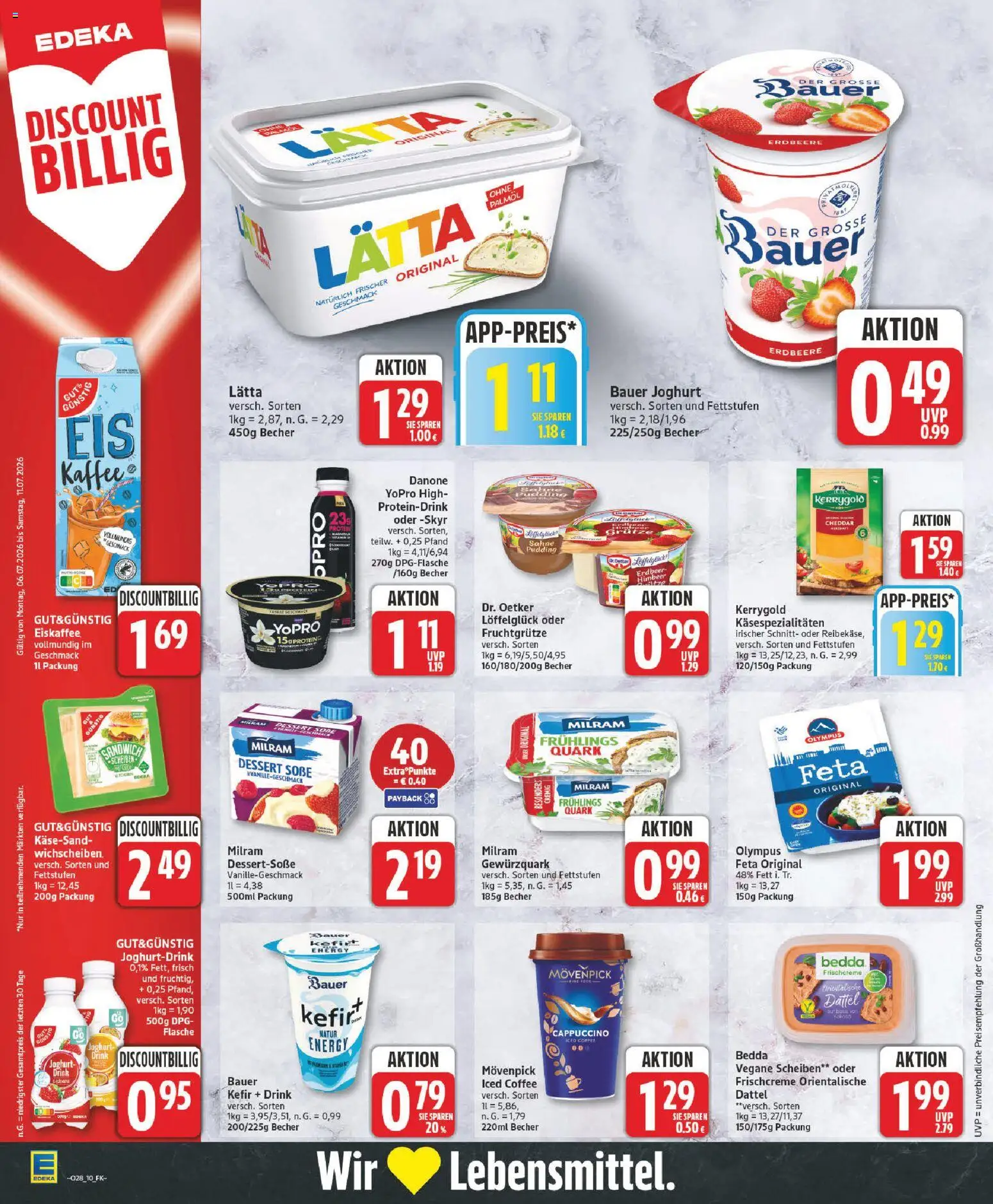 Edeka Prospekt | 06.07.2026 | Wie erhält man einen begrenzten Rabatt? | Deutschland