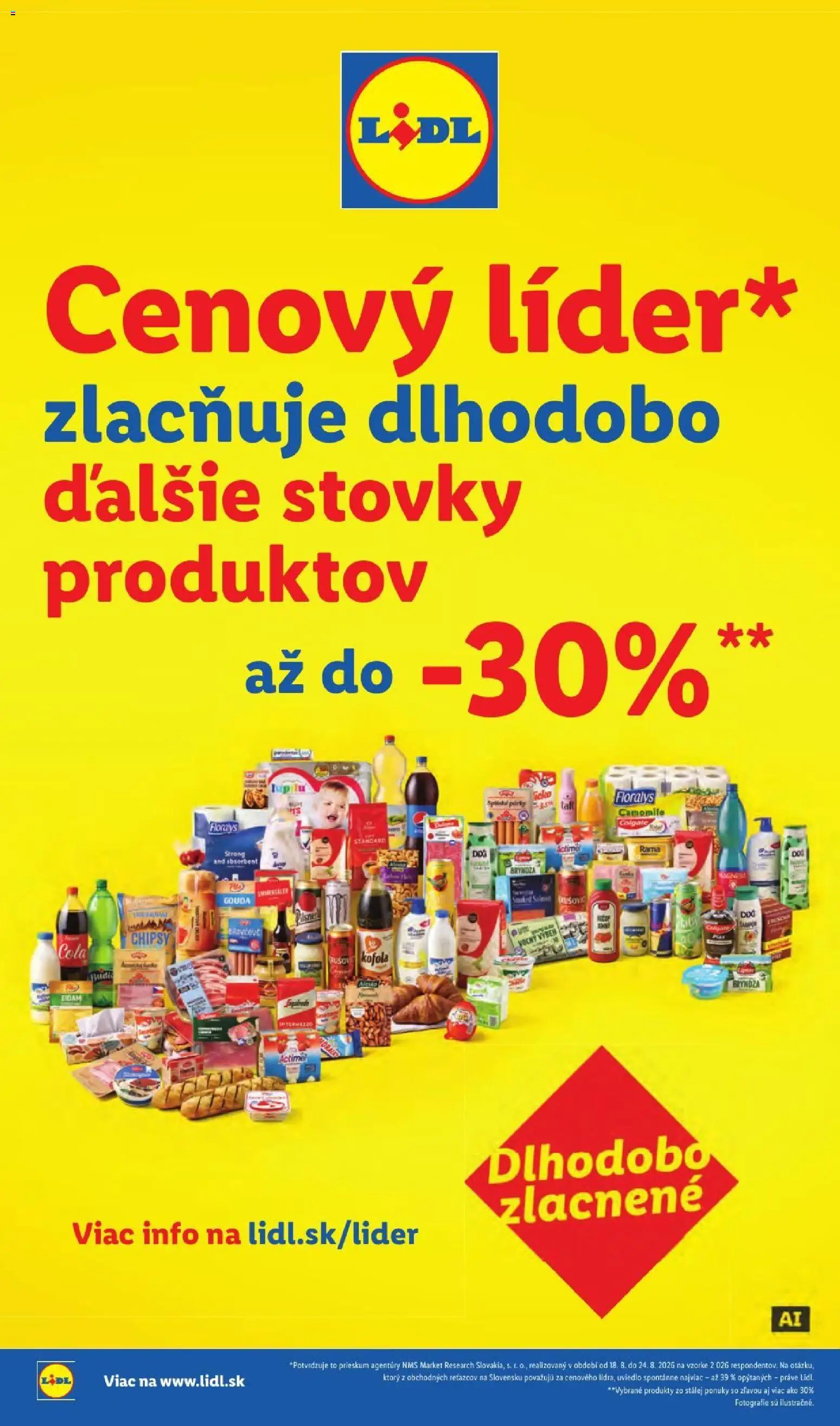 Lidl leták Leták in Slovensko