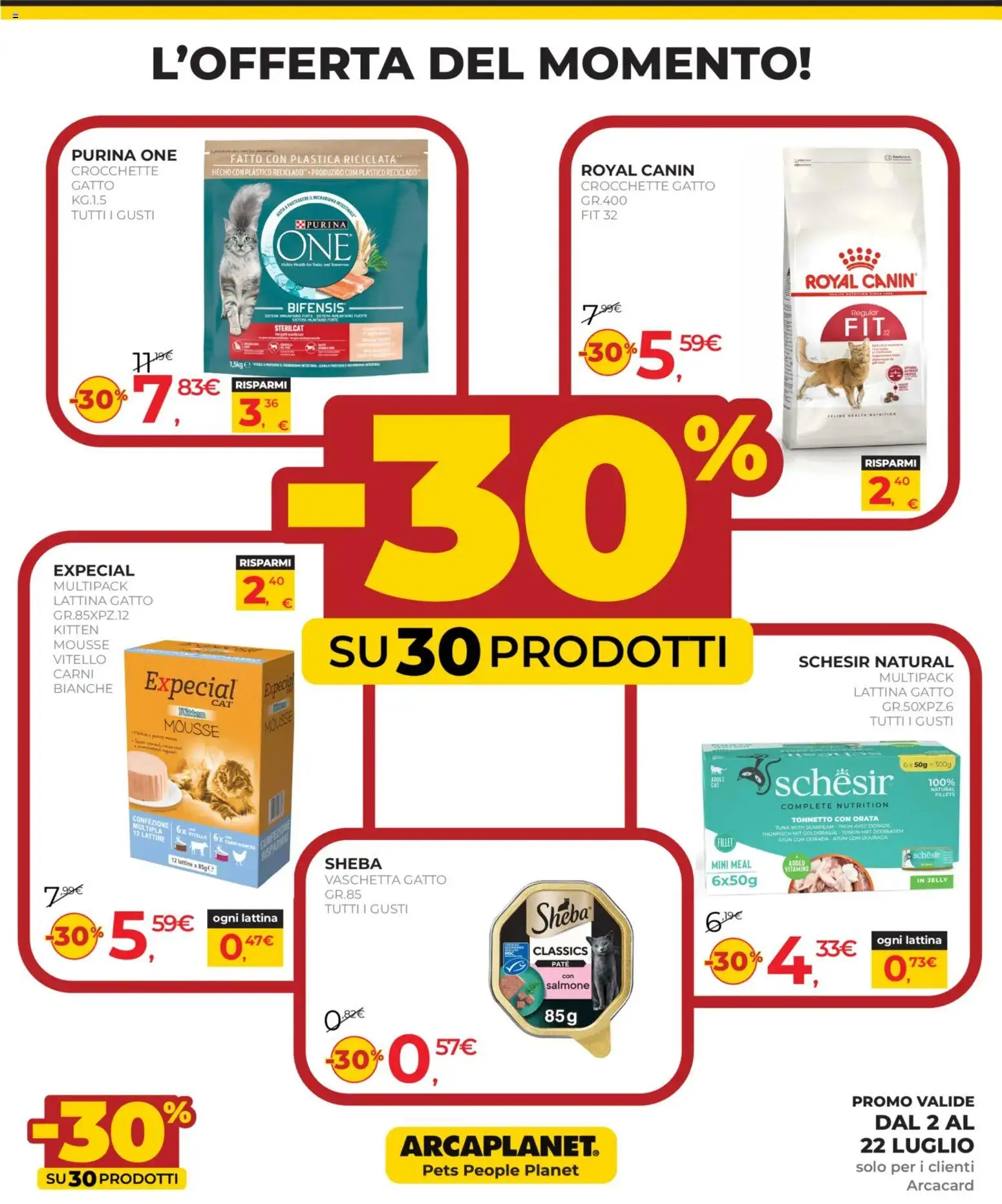📣 Volantino Arcaplanet dal 📅 02/07/2026 - Scopri le offerte ora!🔥 | Italy