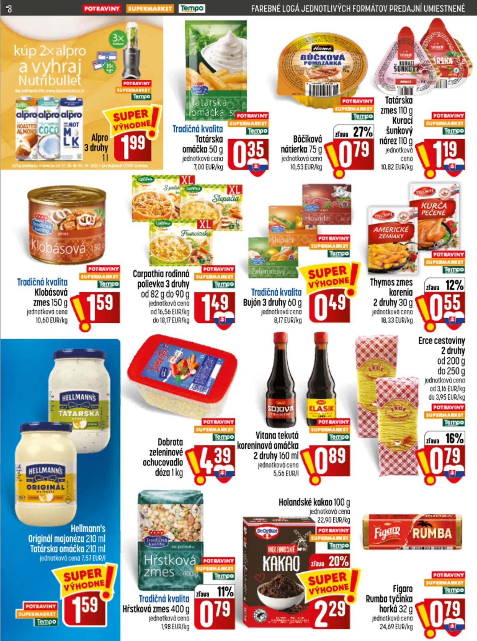 COOP Jednota leták Leták in Slovensko