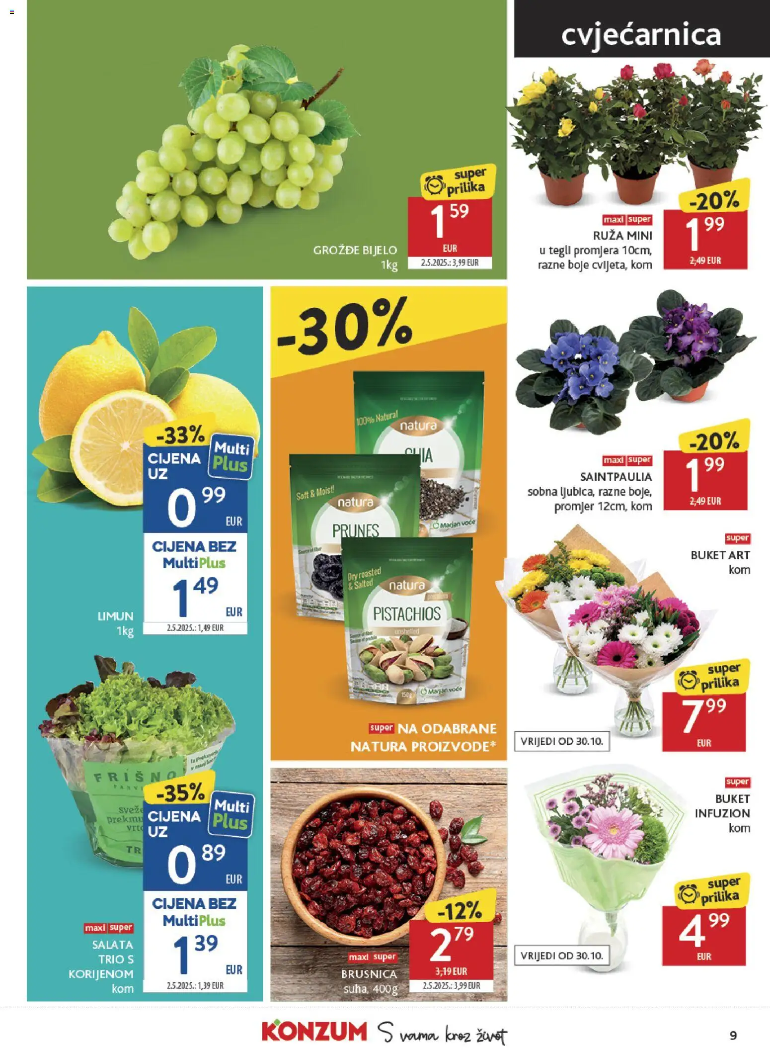 Konzum HR akciós újság Akciós újság in Magyarország
