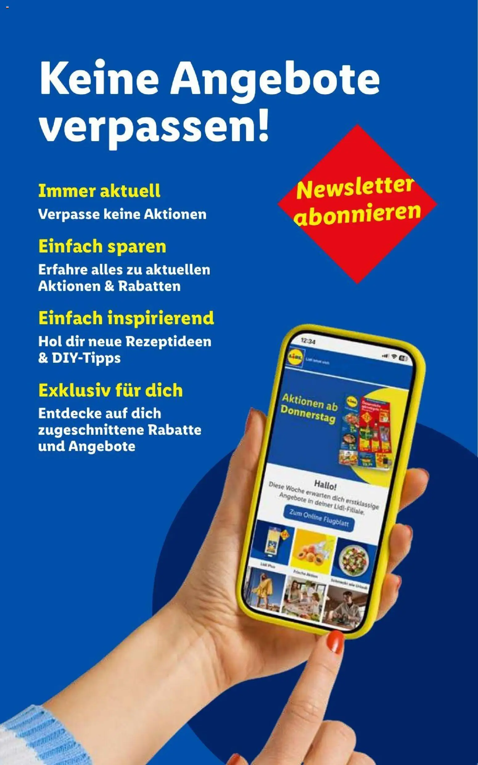 Lidl - Flugblatt Flugblatt in Österreich