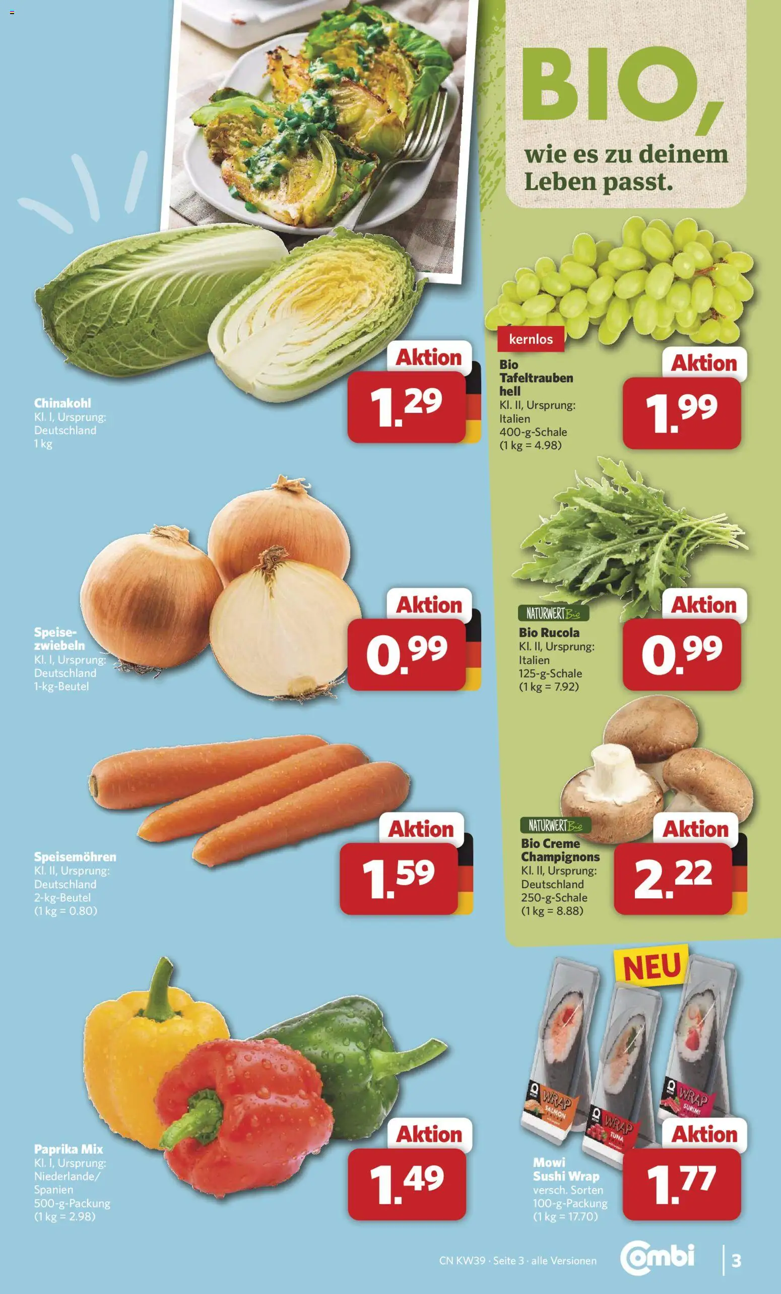 Combi Prospekt Prospekt in Deutschland