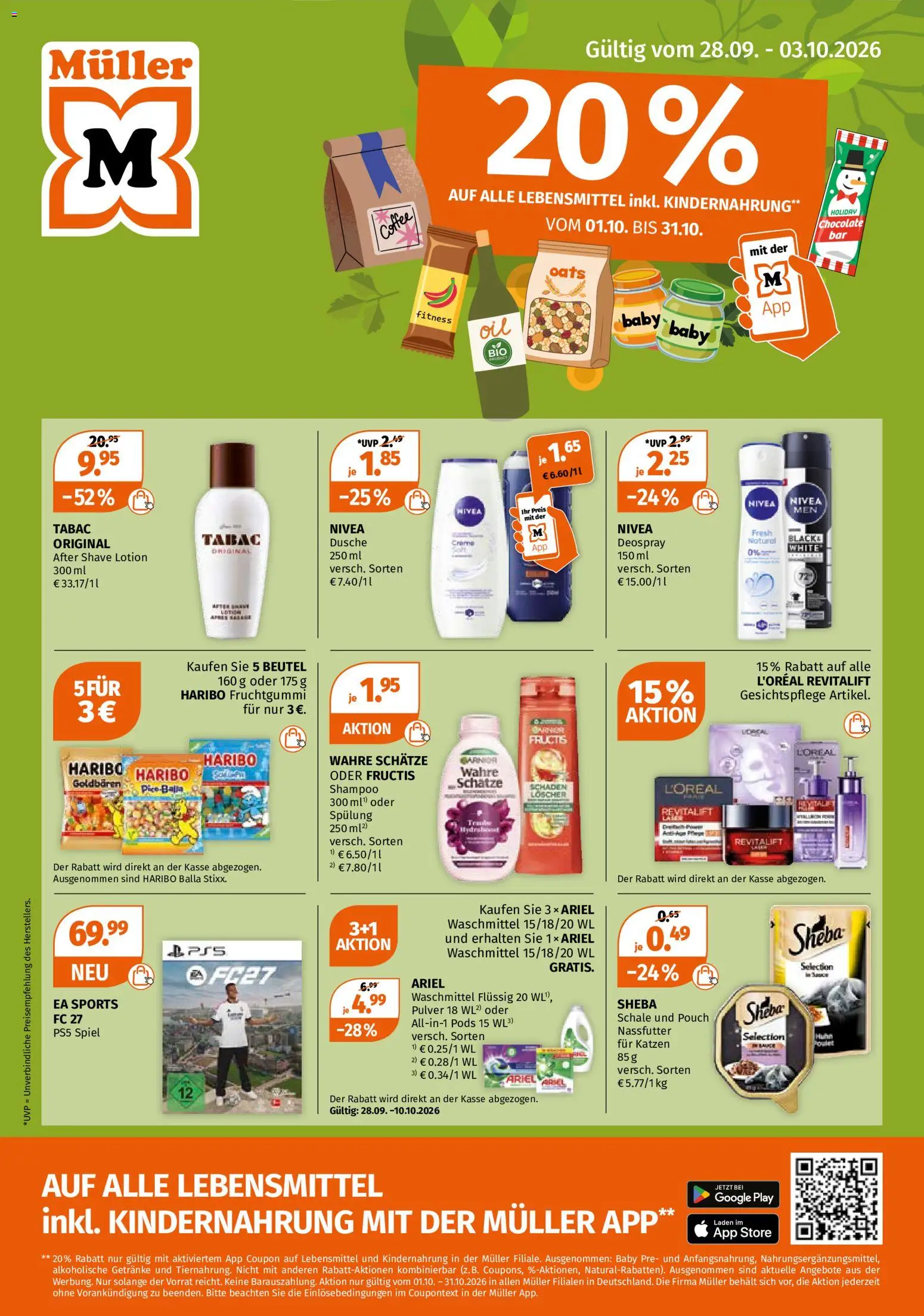 Müller Drogerie-Highlights Prospekt in Deutschland