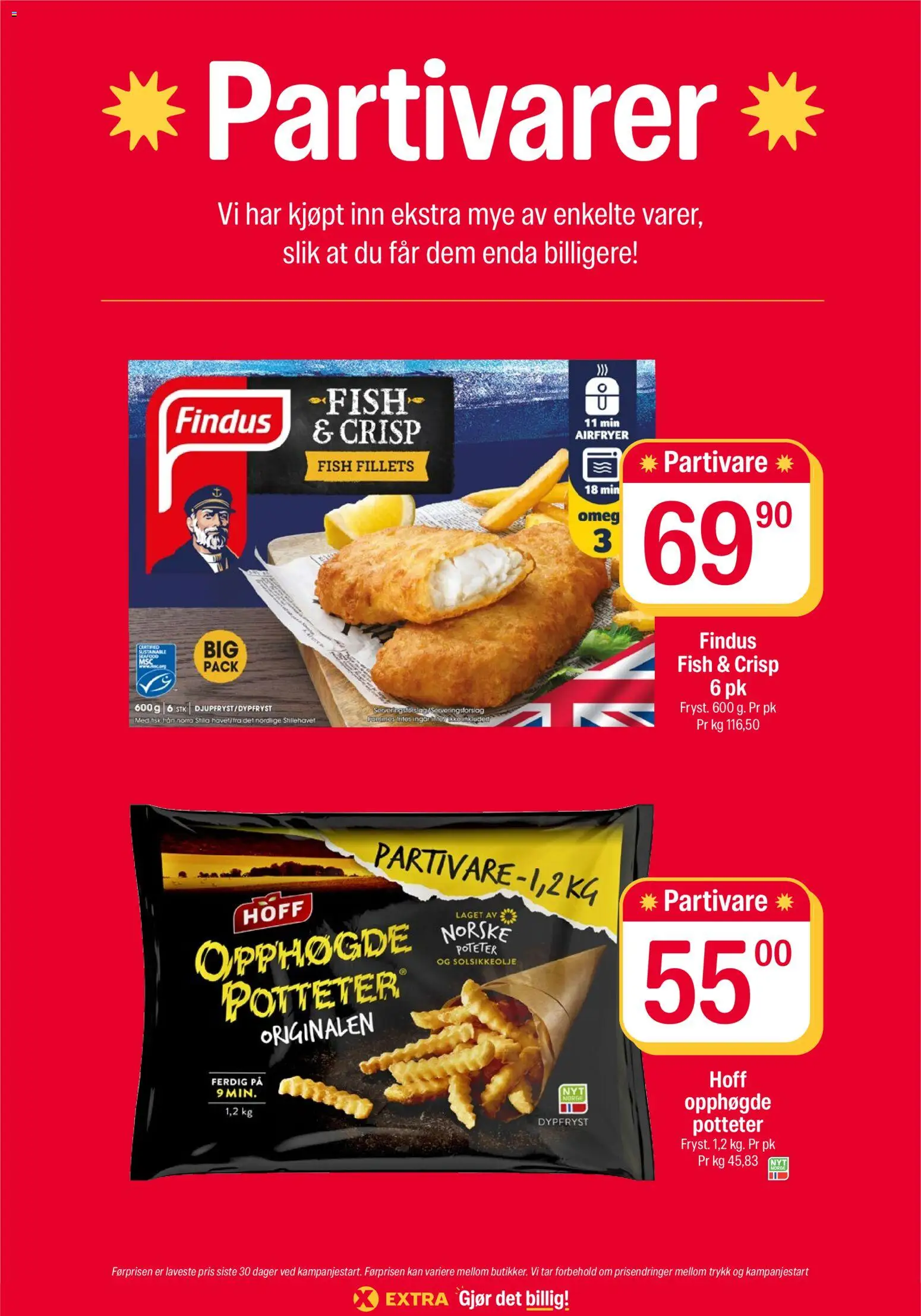 Coop Extra kundeavis Kundeavis in Norge
