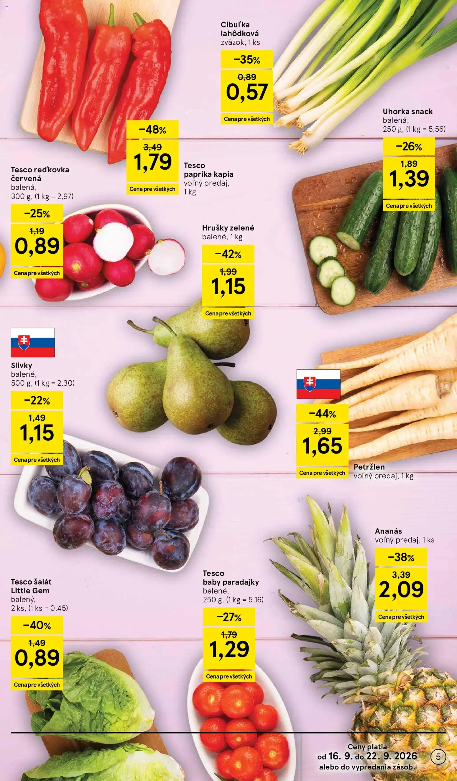 Tesco Hypermarket - leták Leták in Slovensko