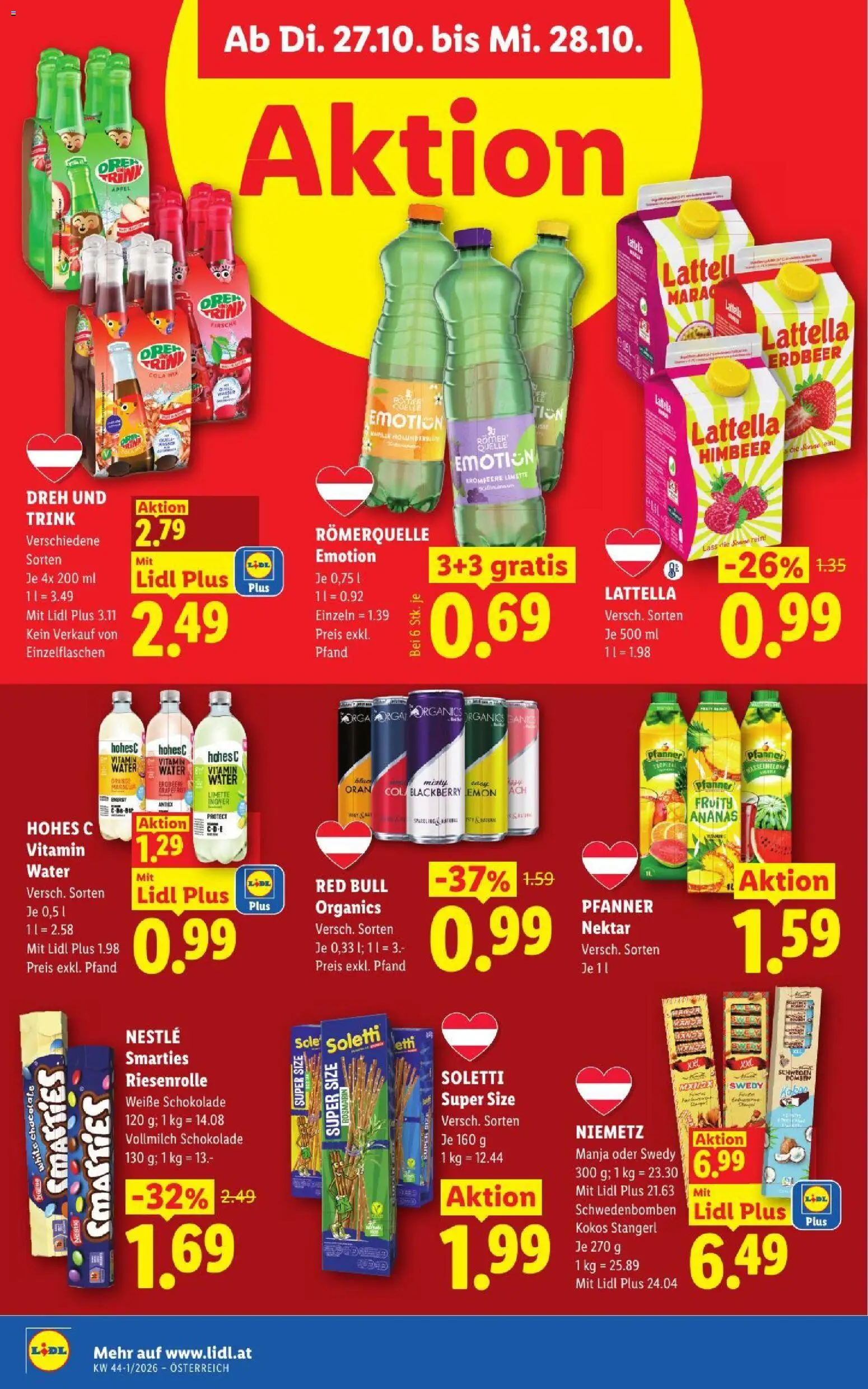 Lidl Flugblatt Flugblatt in Österreich