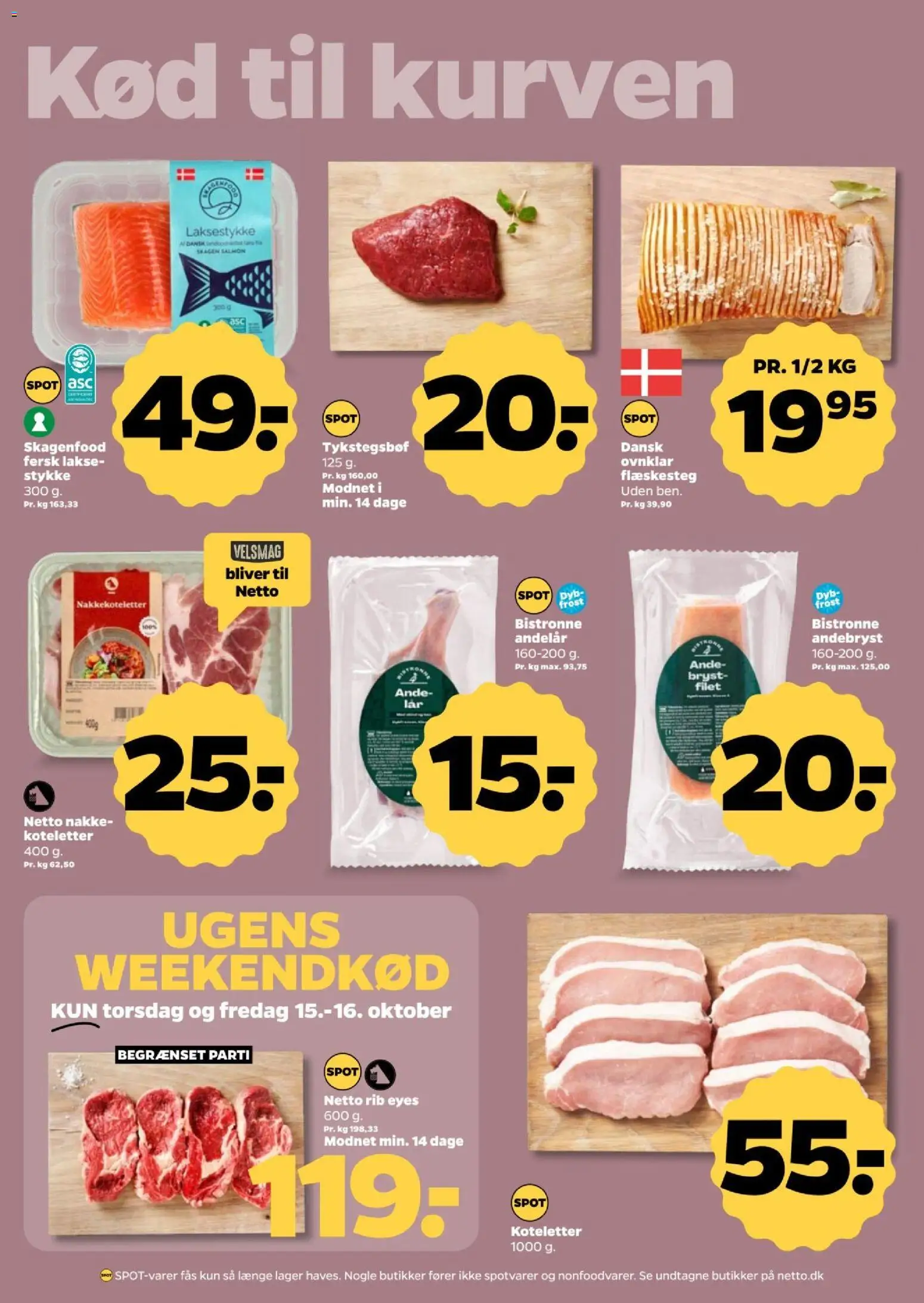 Netto - Tilbudsavis uge 42 Tilbudsavis in Danmark